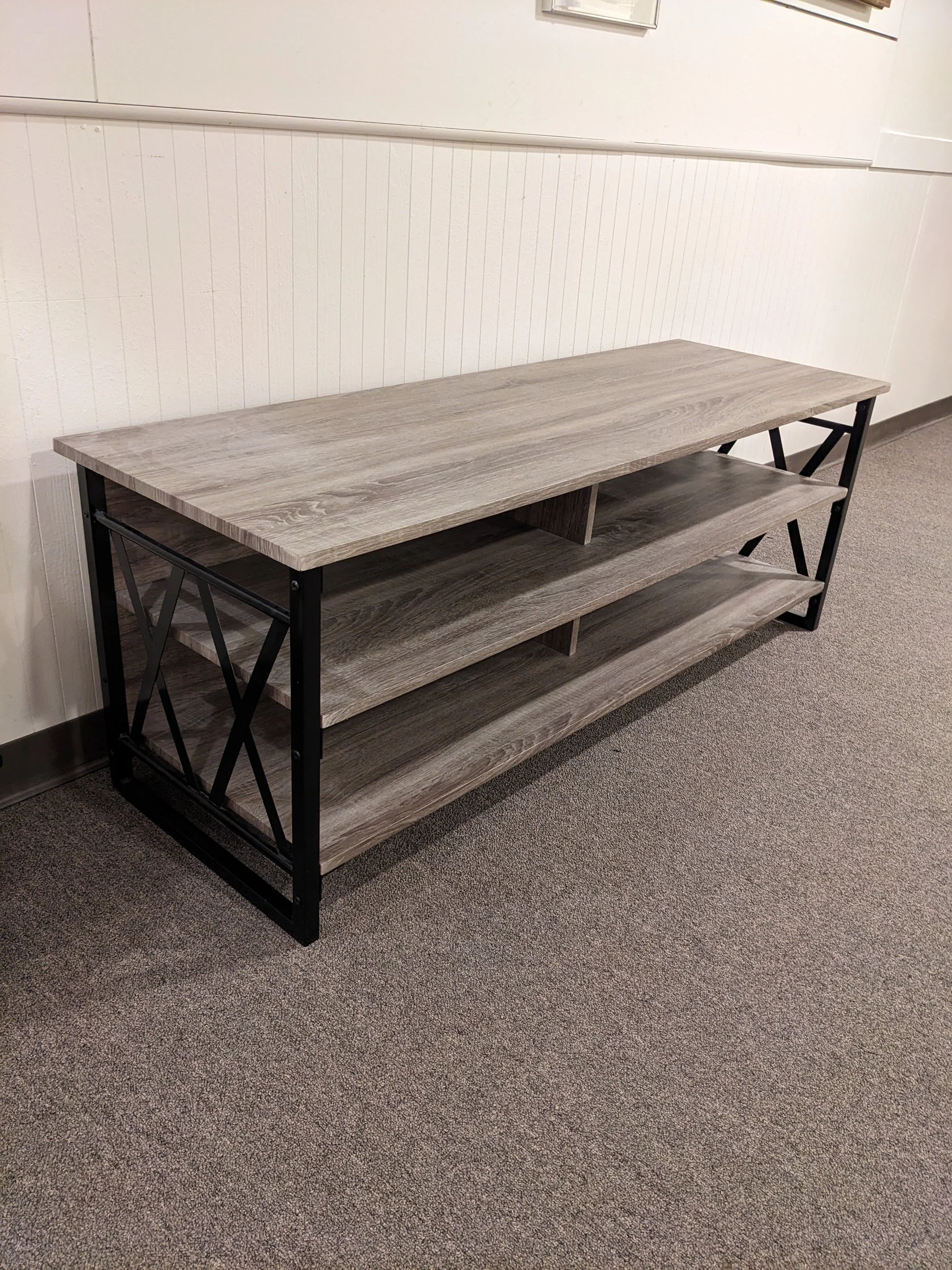 Industrial 60in TV Console