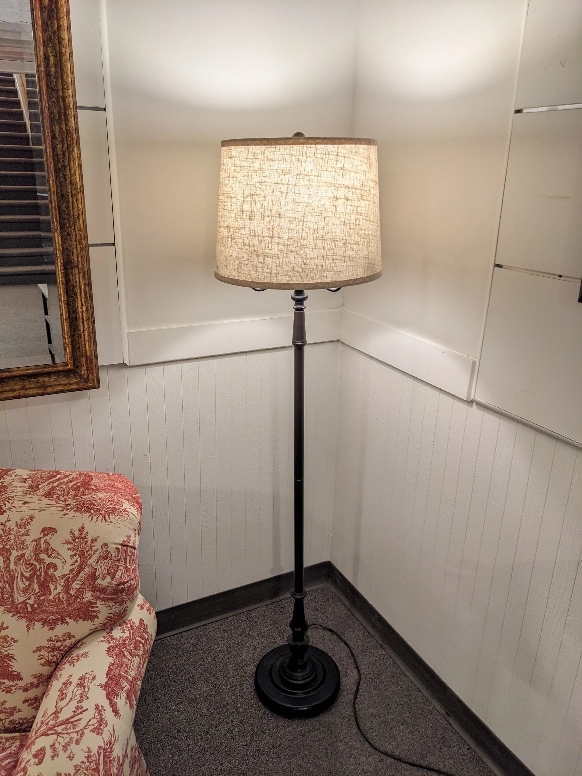Traditional Bronze Floor Lamp
