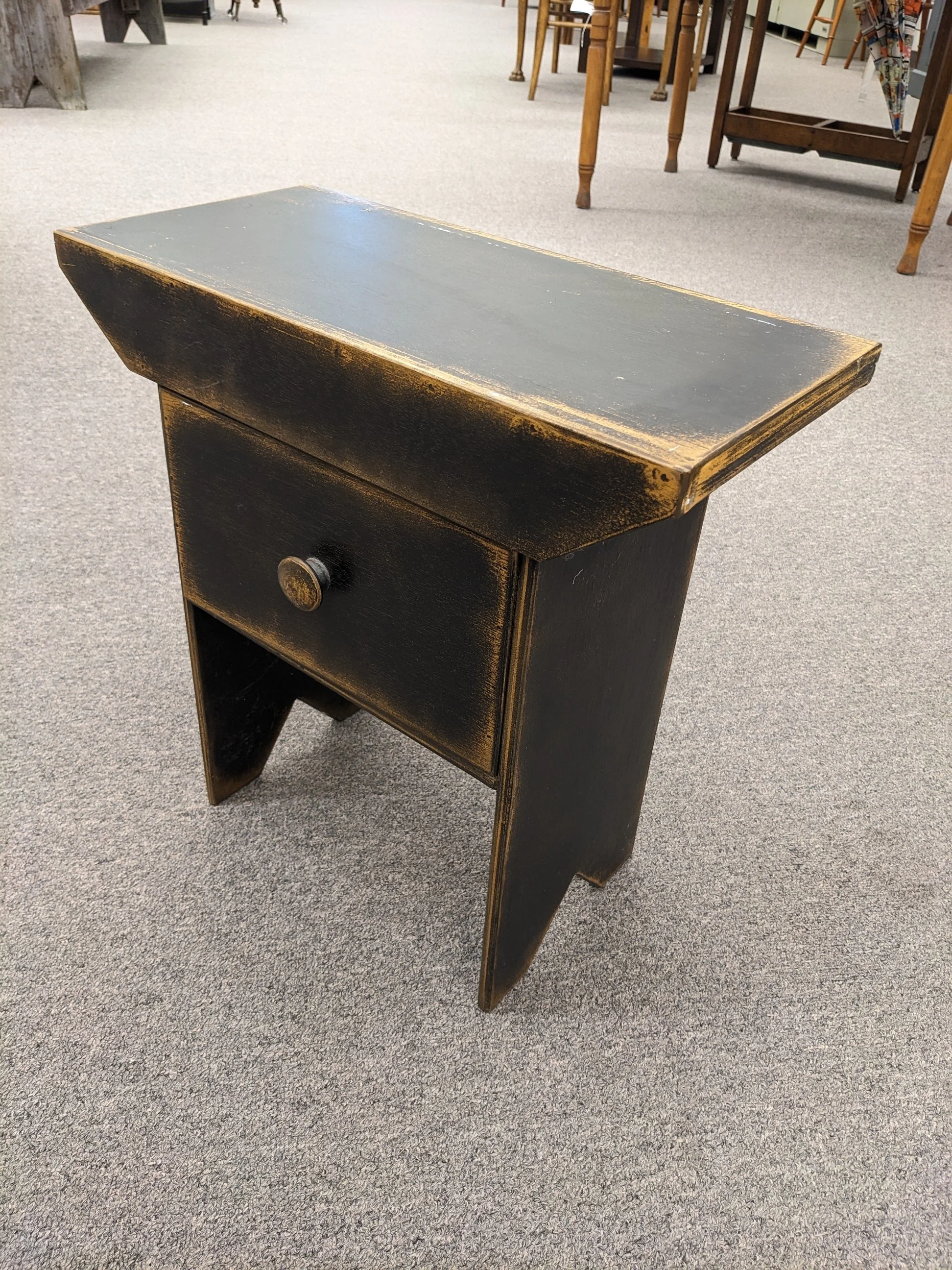 Primitive-Style Accent Table