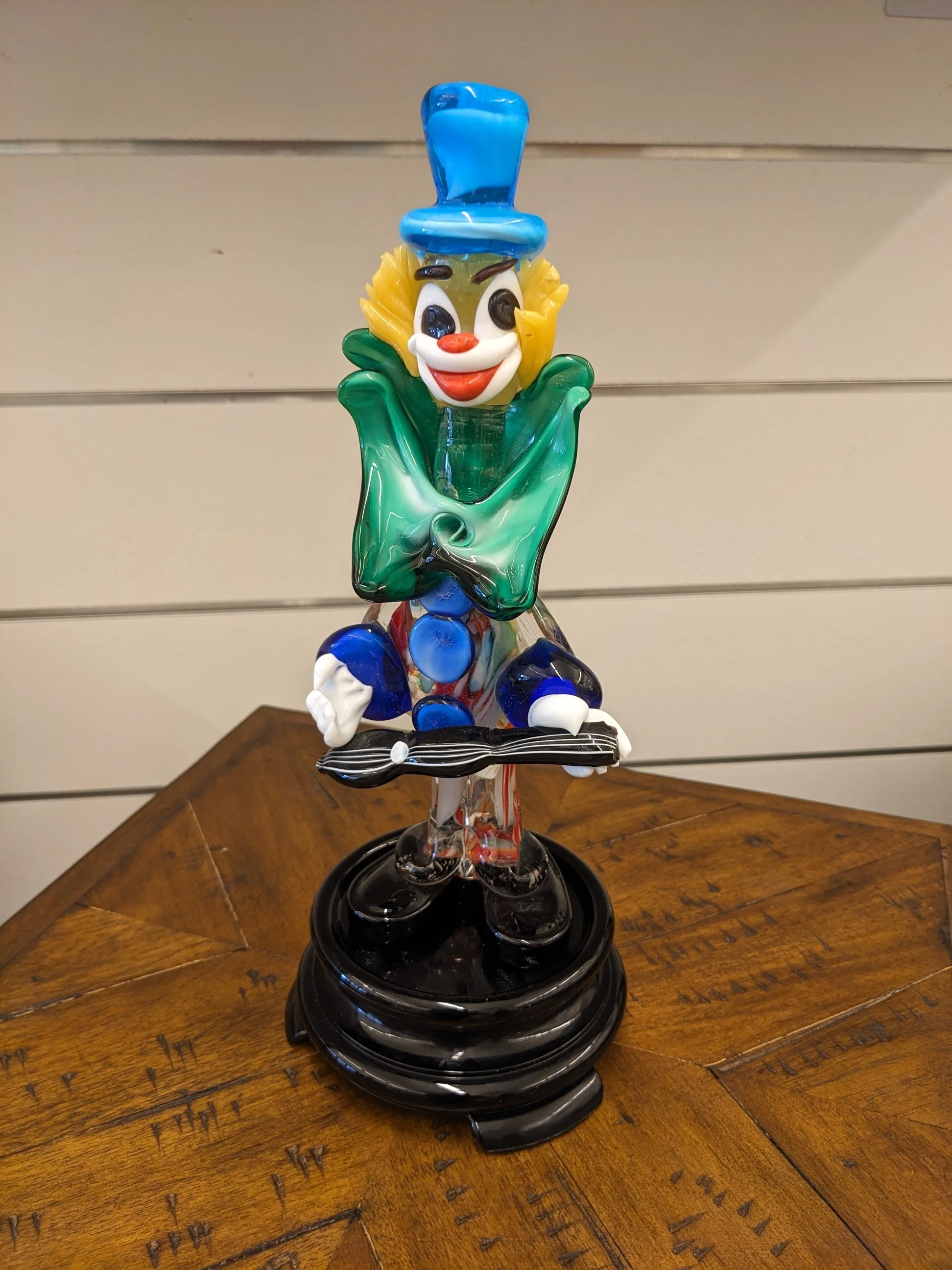 Vtg Murano Glass Clown