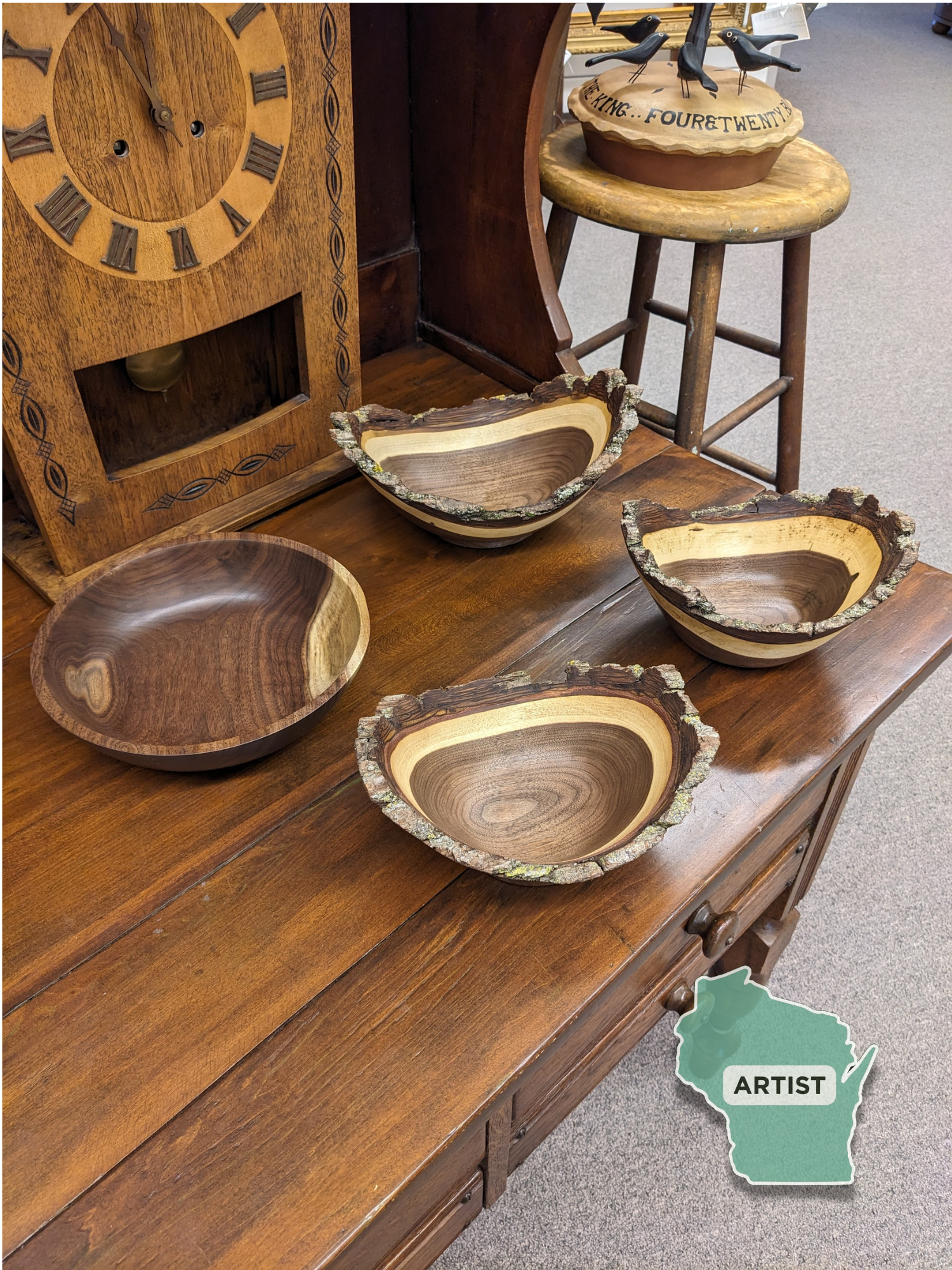 Handturned Bowls Left Pocket Turnings