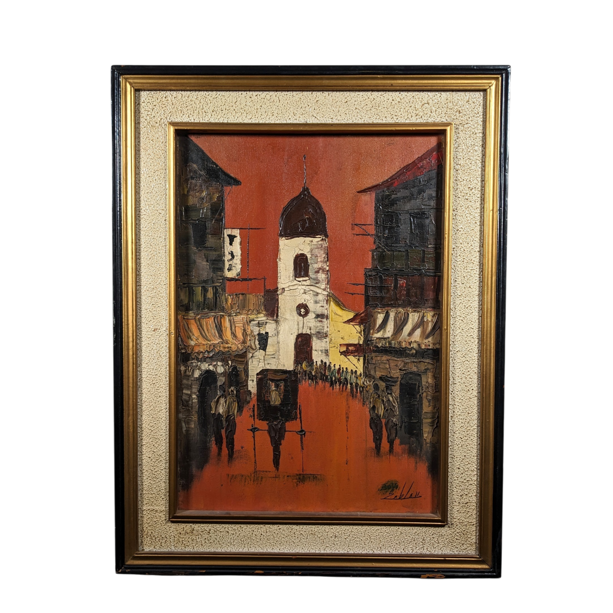 E. Zablan MCM Impasto Painting