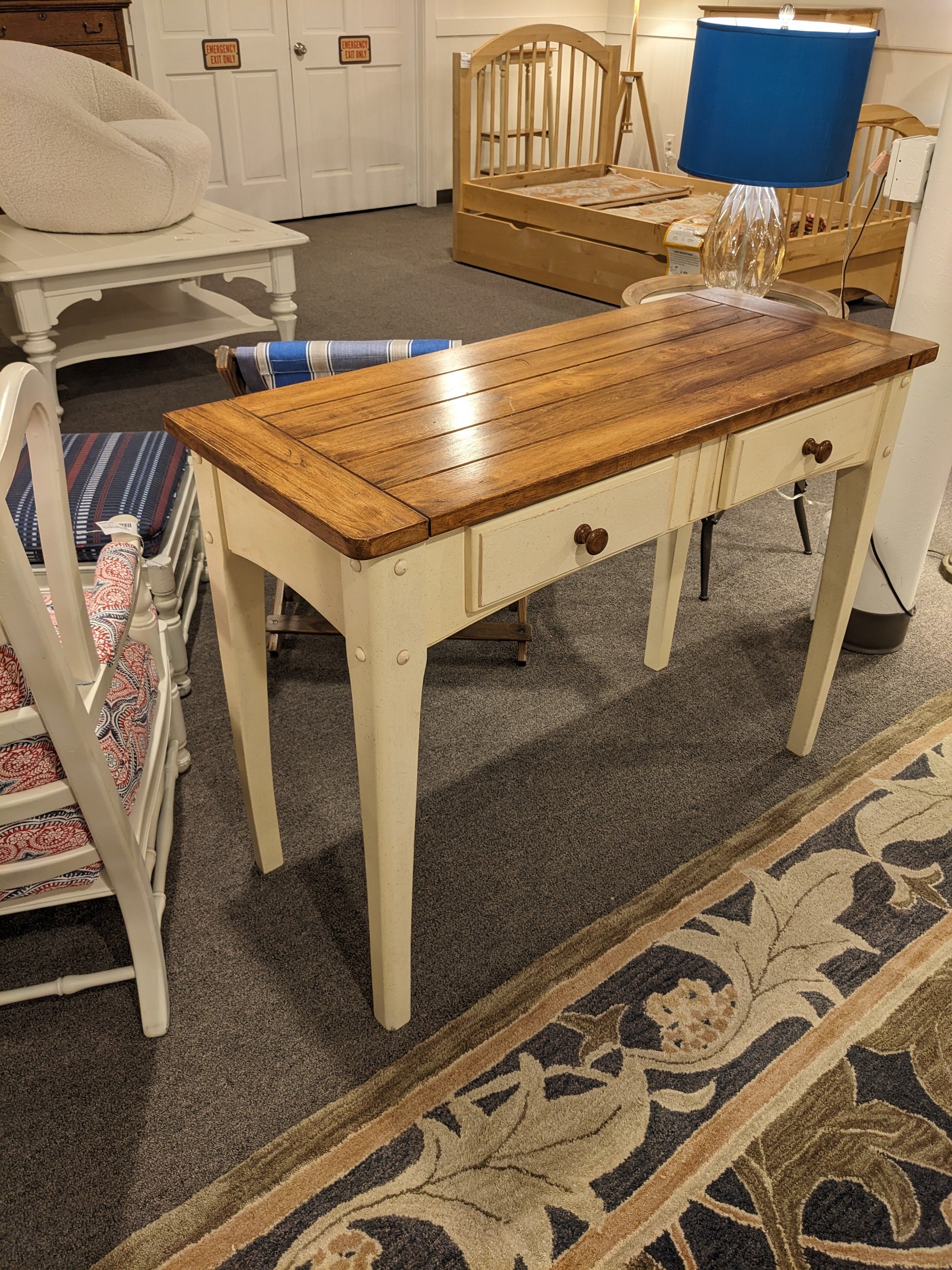 Two-Tone Console Table