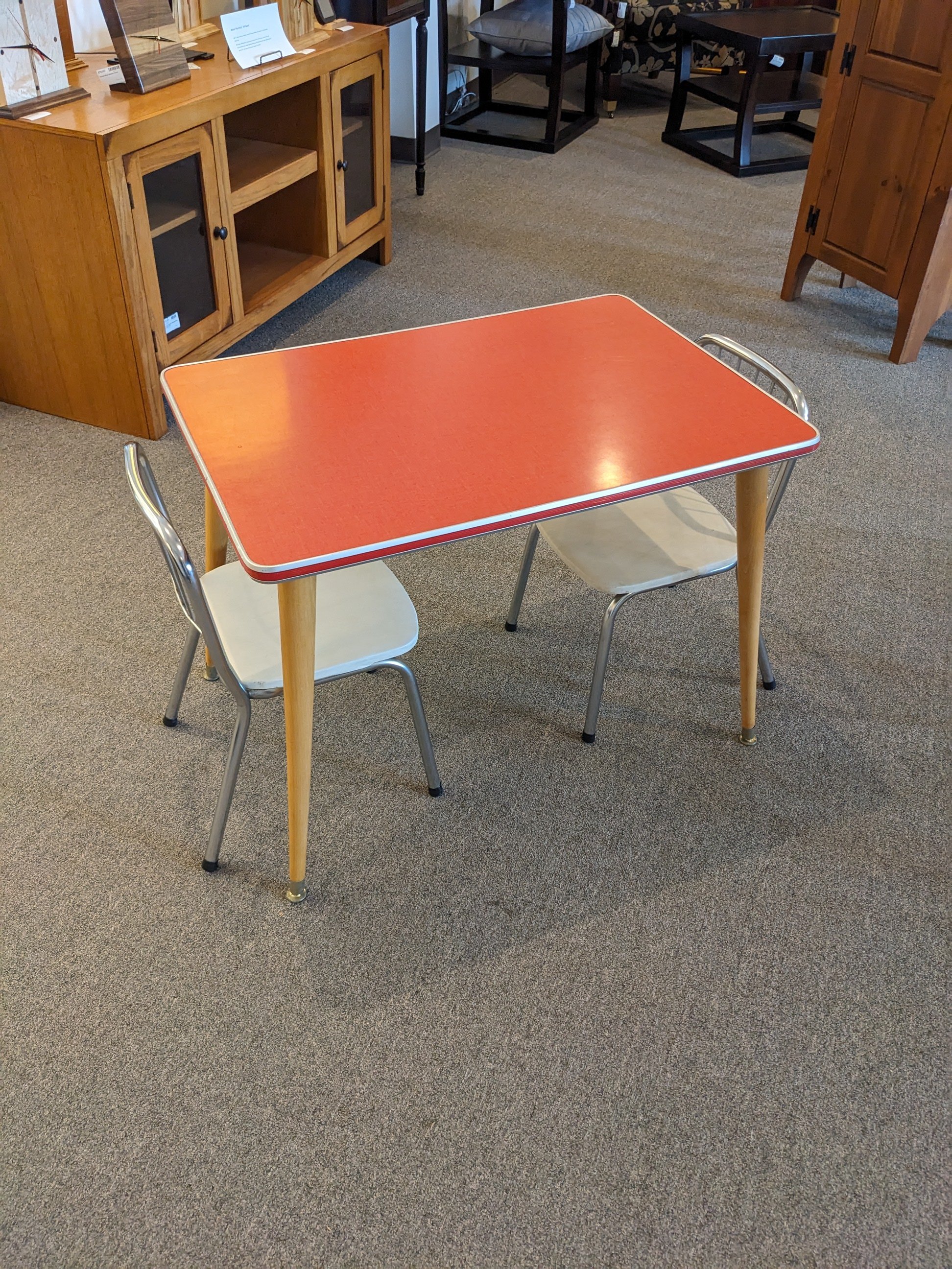 3Pc MCM Child's Table Set