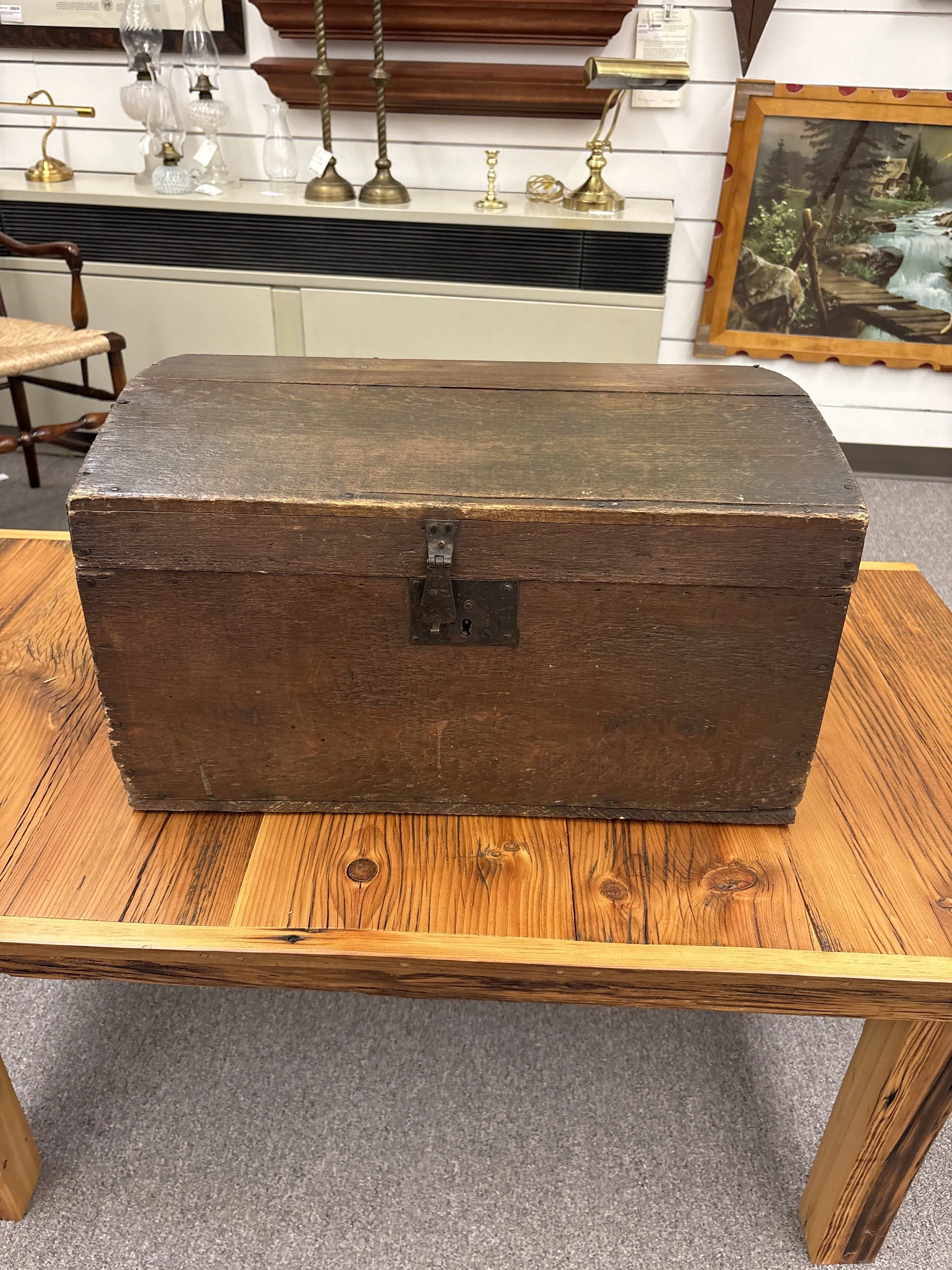 Antique Domed Top Chest