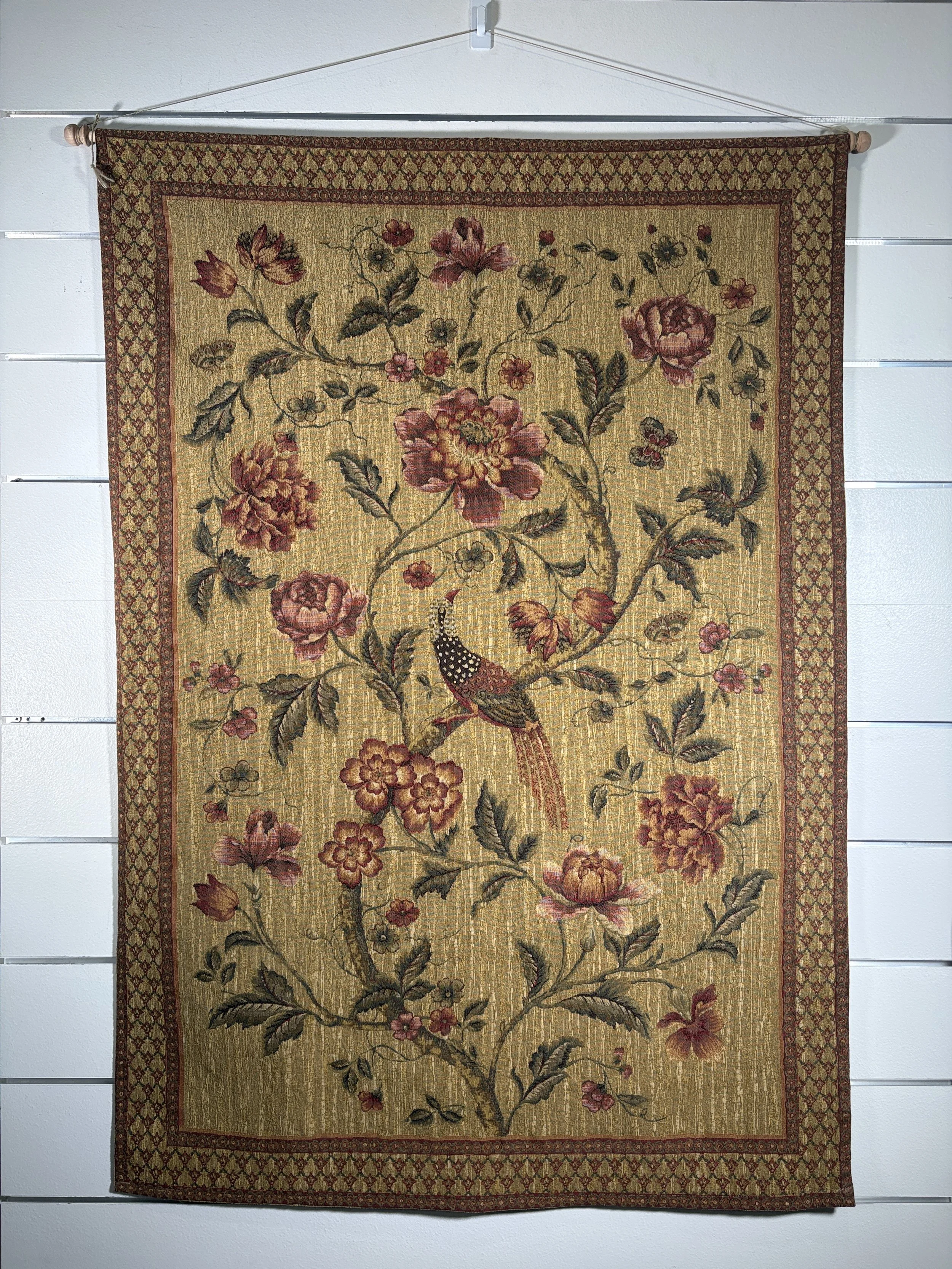 Olde Birds Of Paradise Wall Tapestry