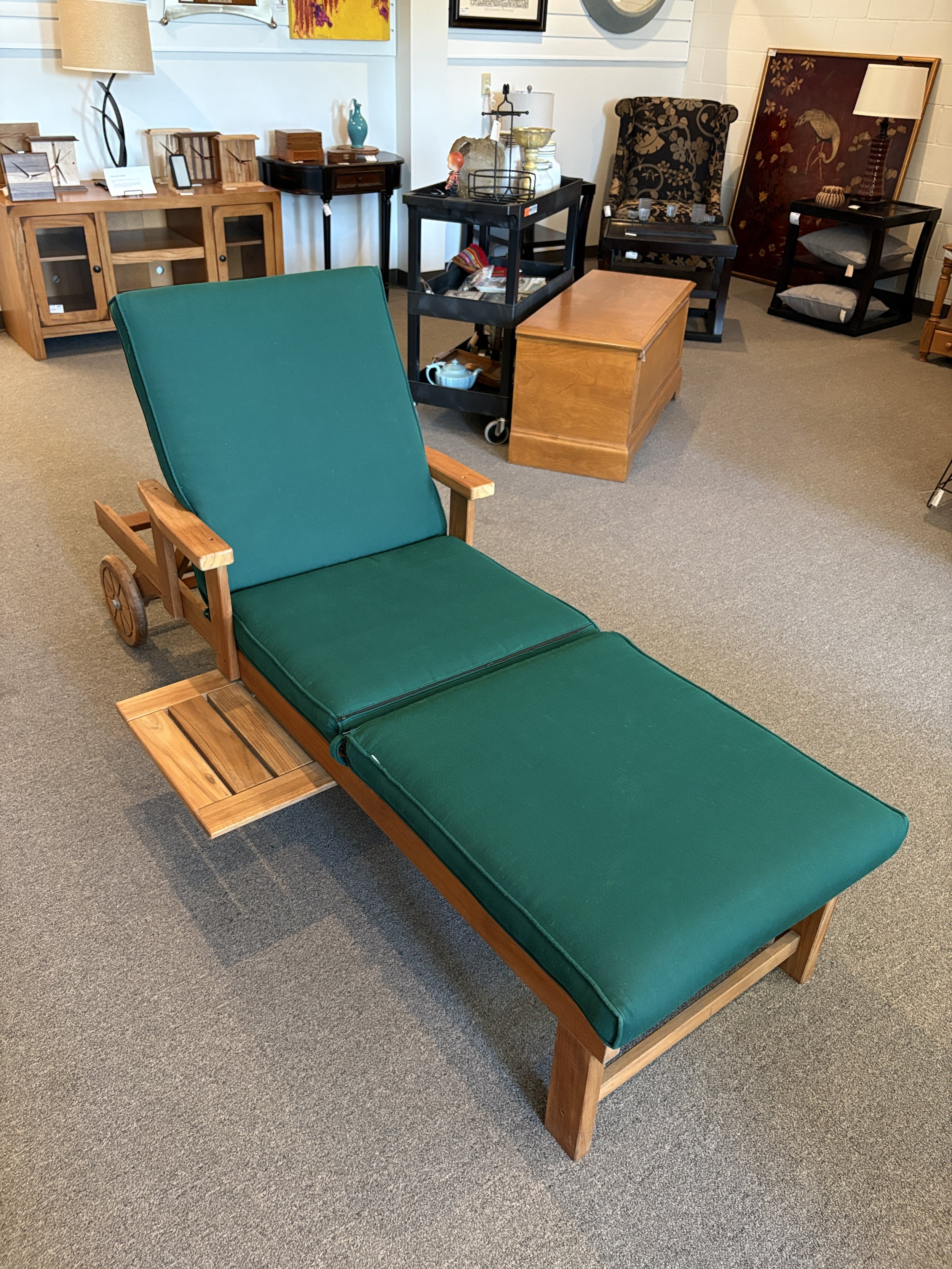 Premium Teak Adjustable Lounge Chair