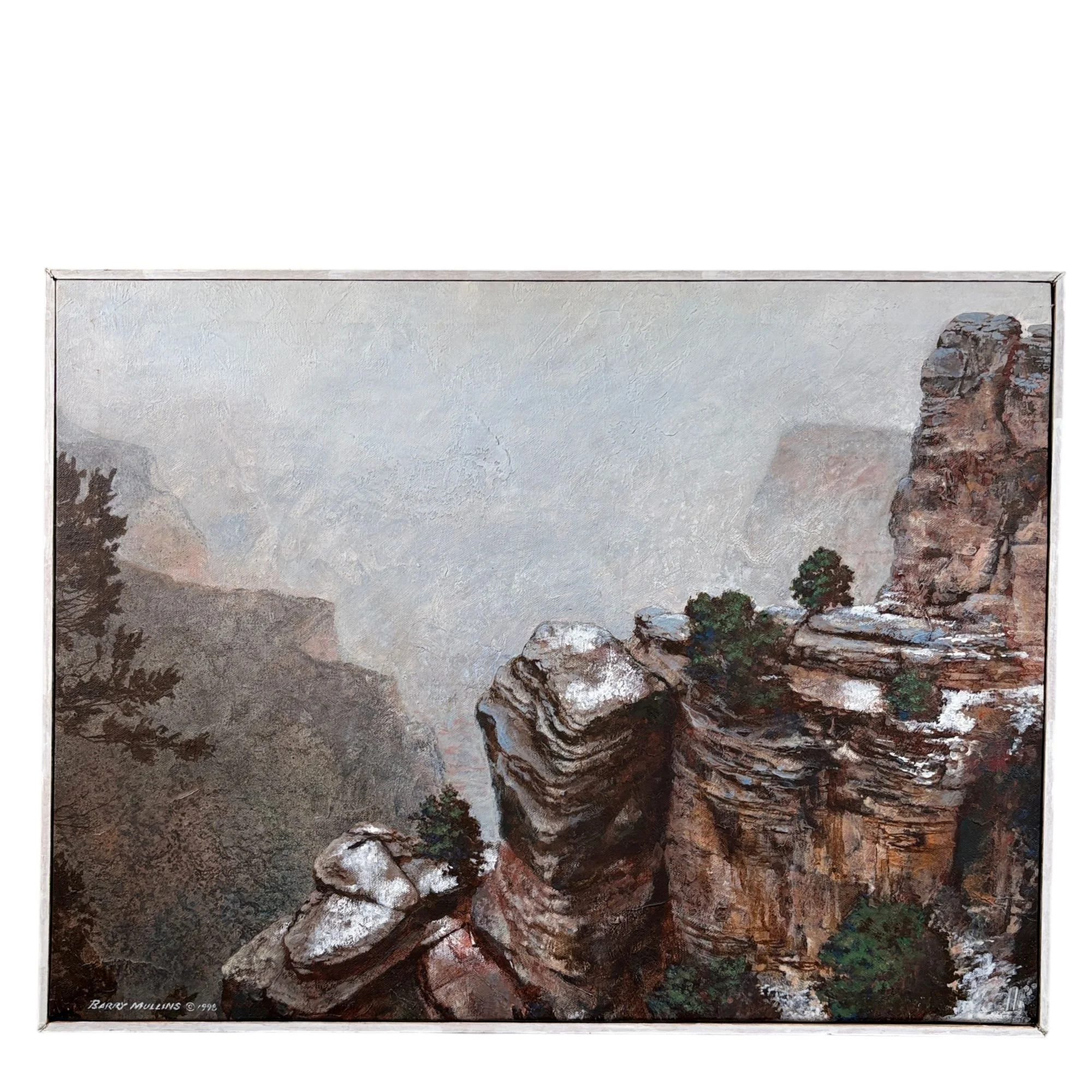 B. Mullins Original Southwest Canyon Painting