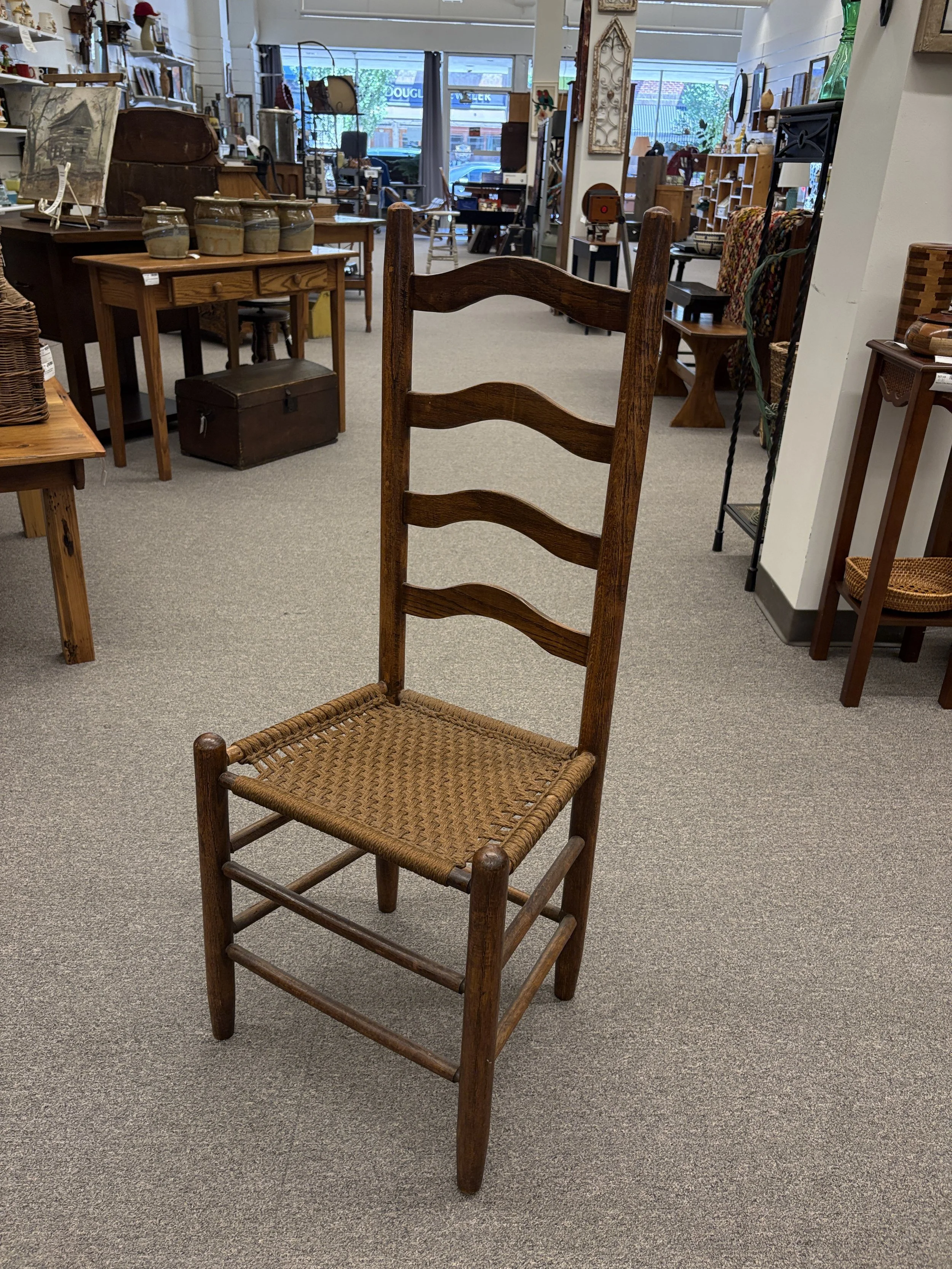 Ladderback Accent Chair