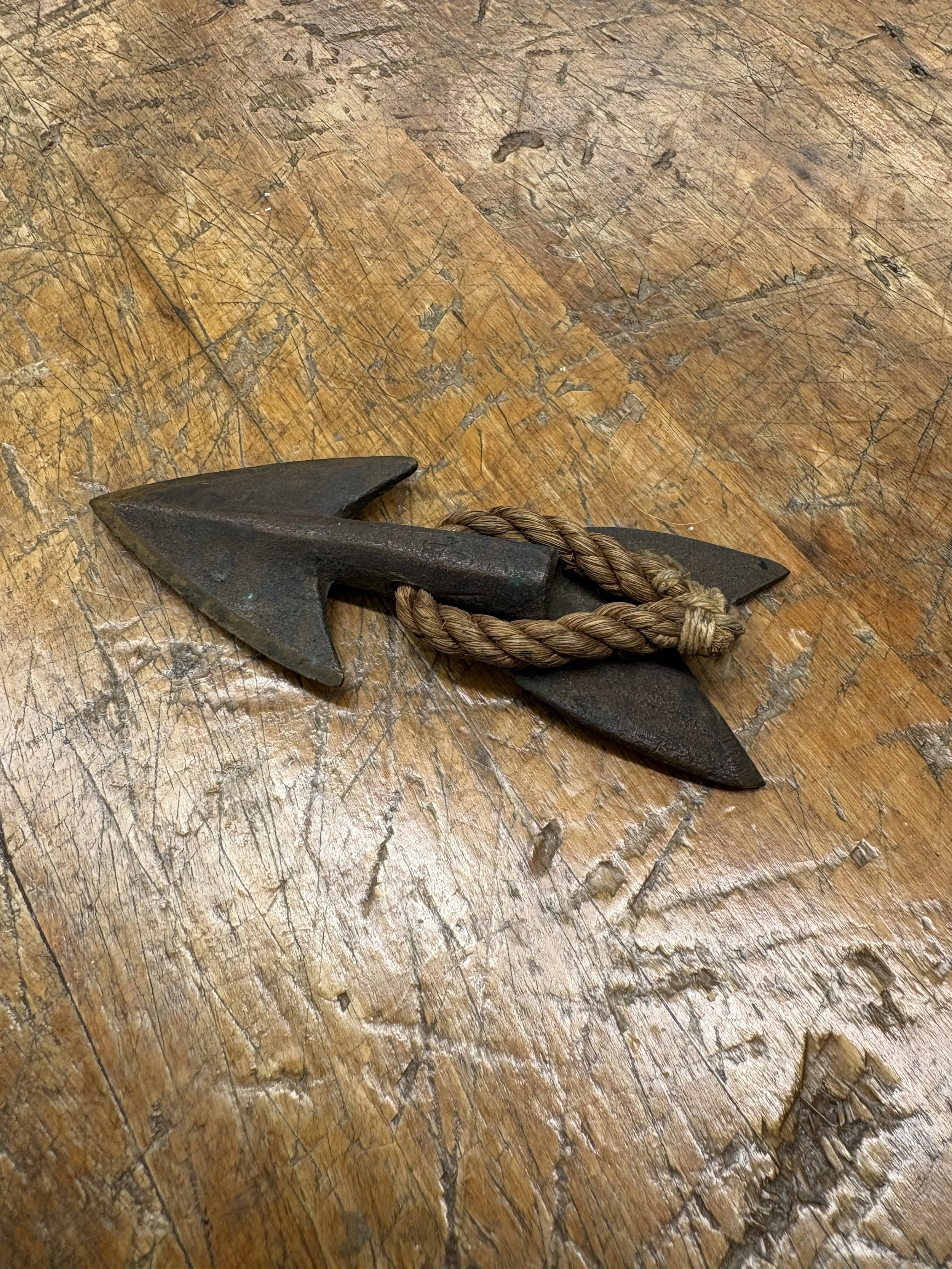 Antique Bronze Whaling Harpoon Point