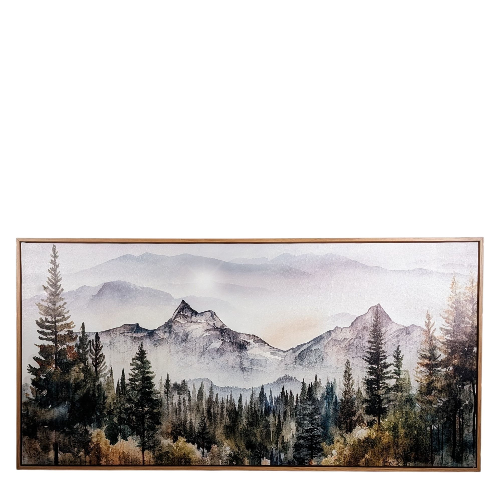 Forest &amp; Mountains Canvas Print