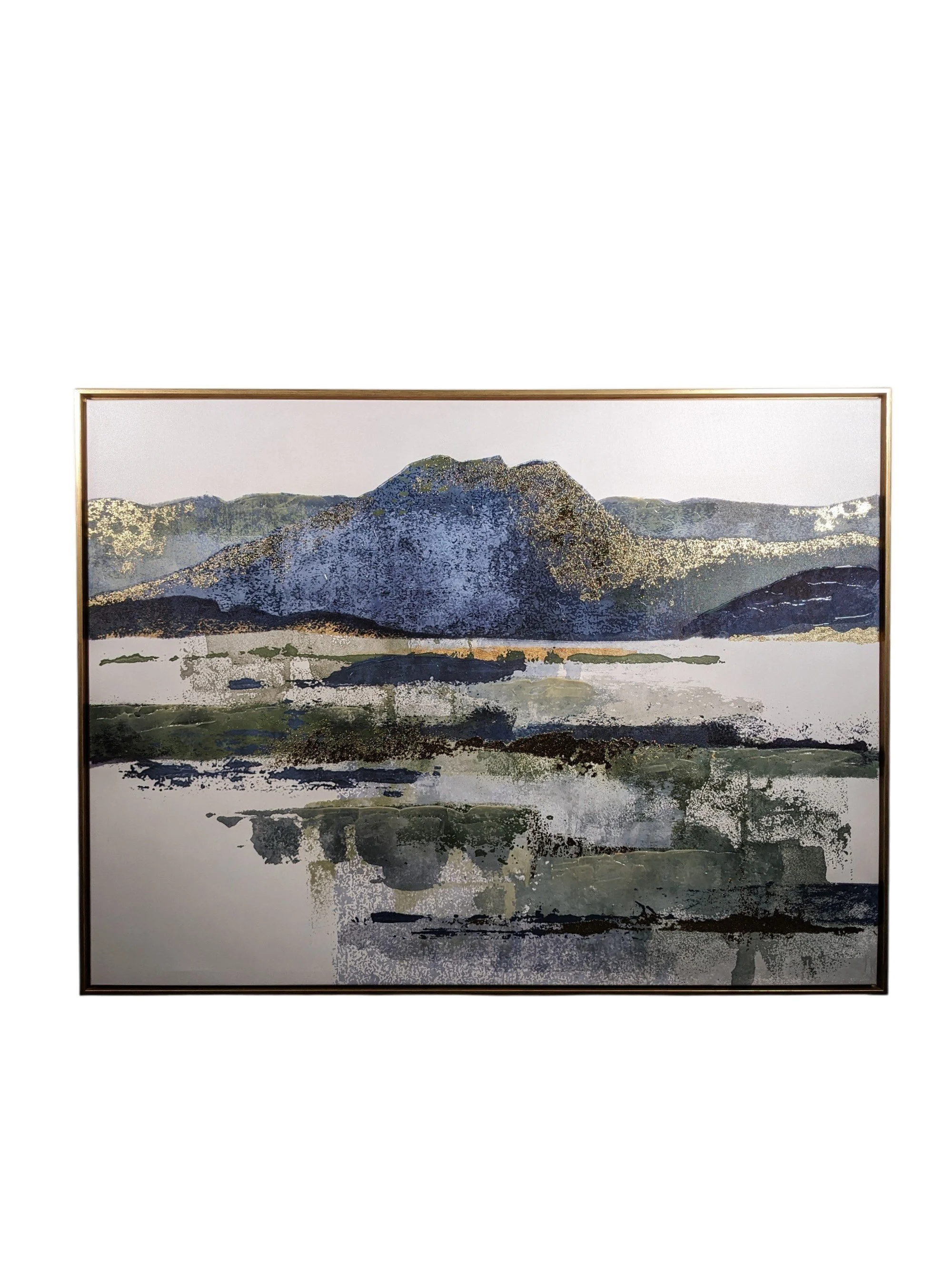 Abstract Mountain Canvas Print