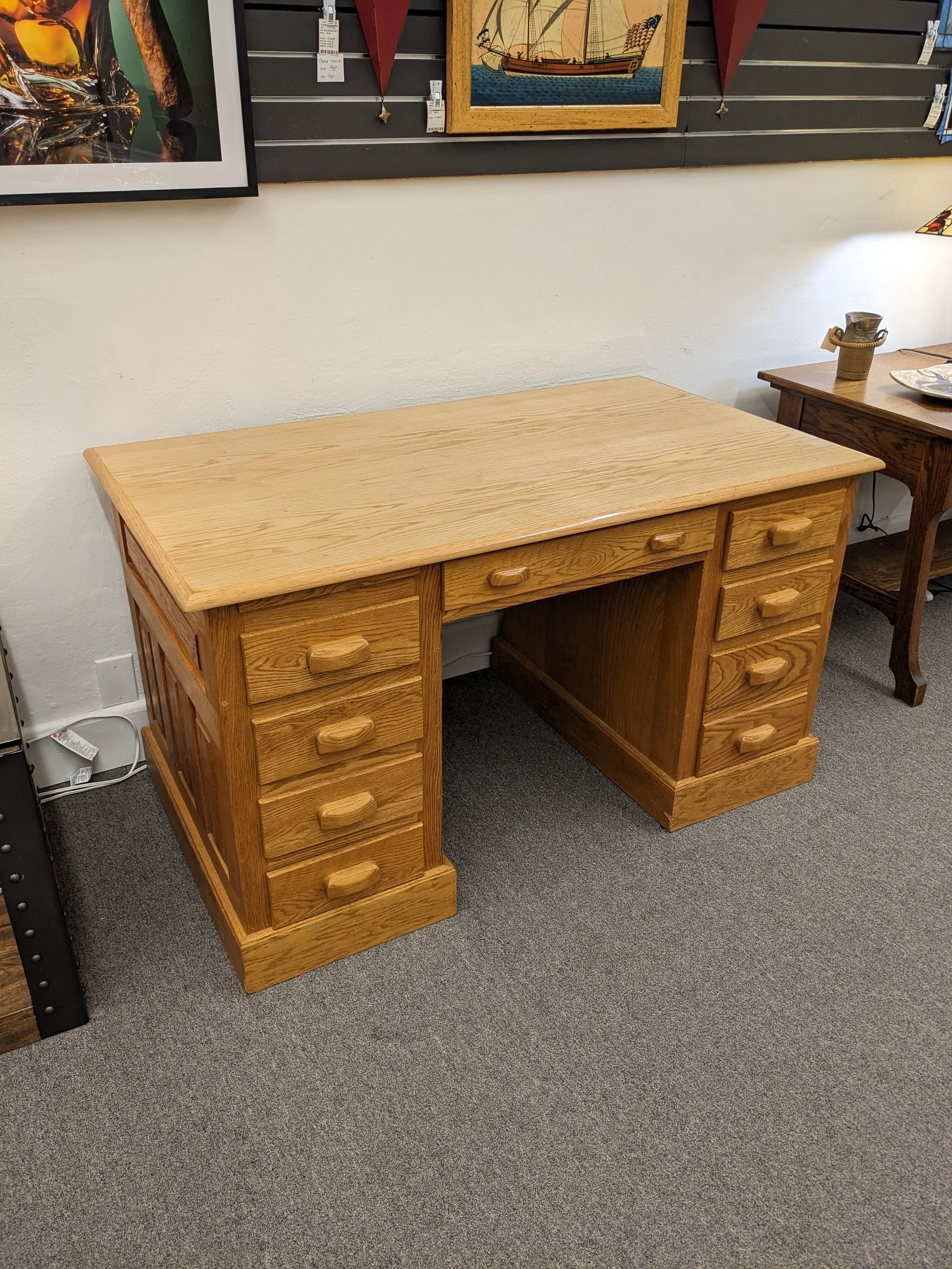 Custom Oak Desk
