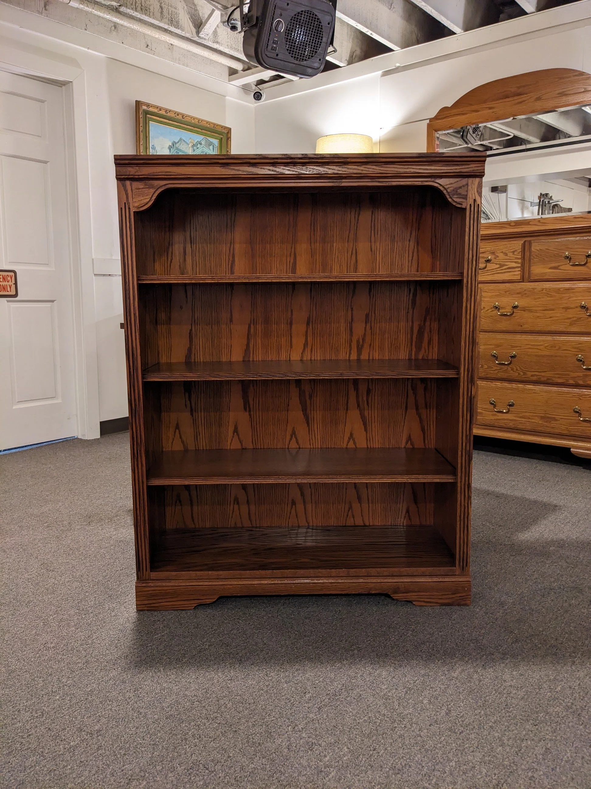 Traditional Oak Bookcase