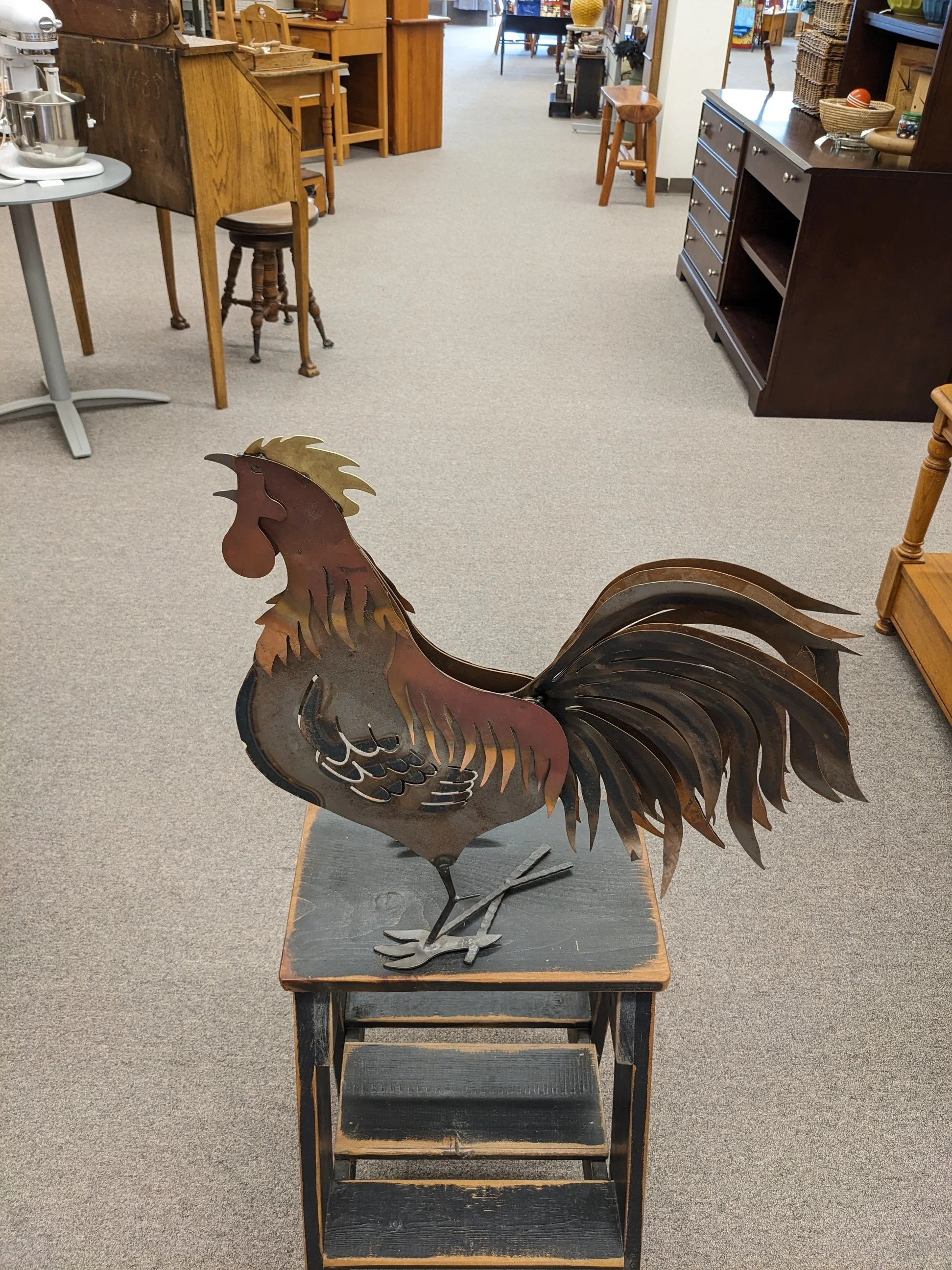 Sheet Metal Outdoor Rooster