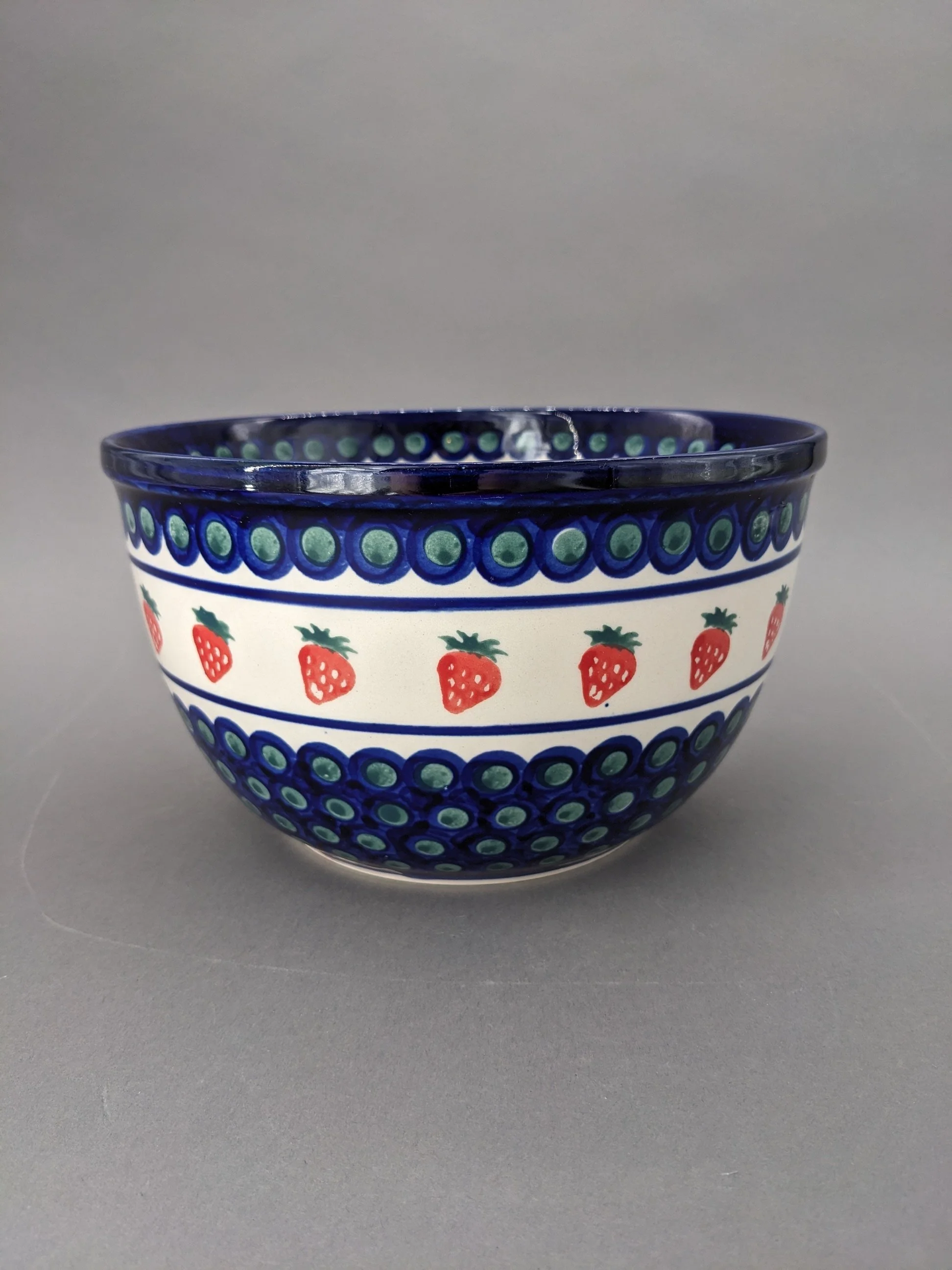 Polish Pottery Mixing Bowl