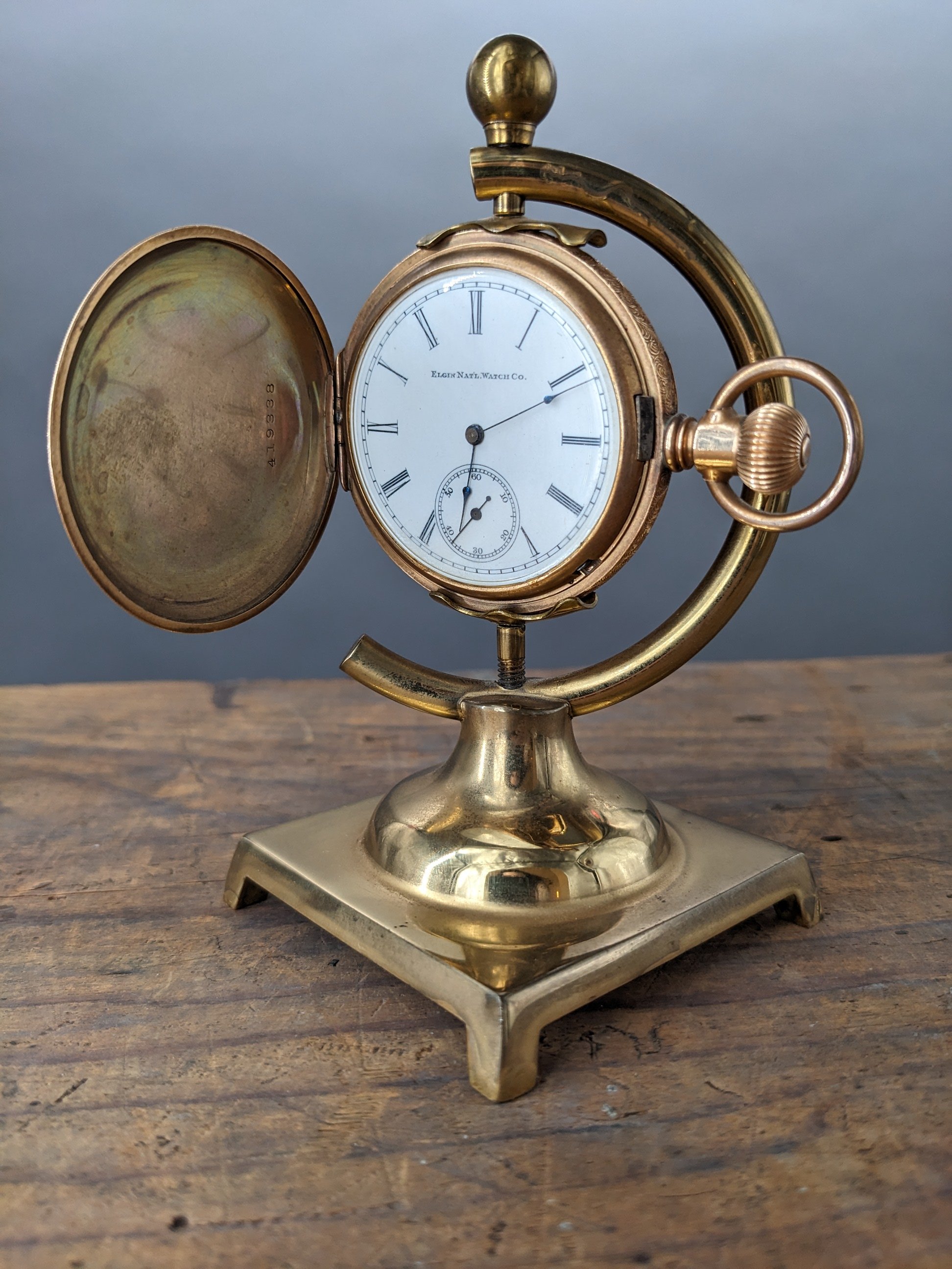 1890 14K Gold-Filled Pocket Watch