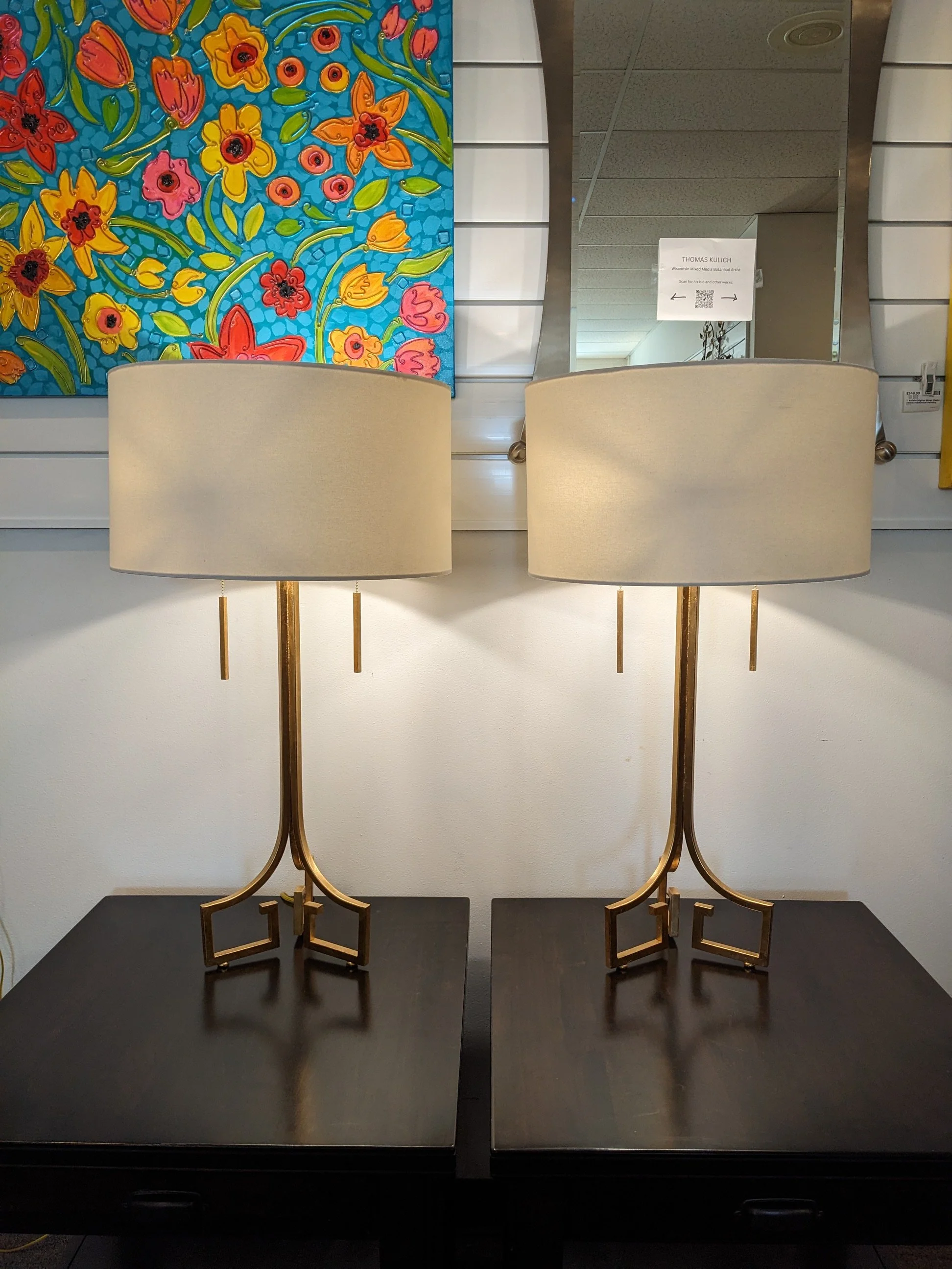 Pair R. Andrew "Le Chic" Table Lamps