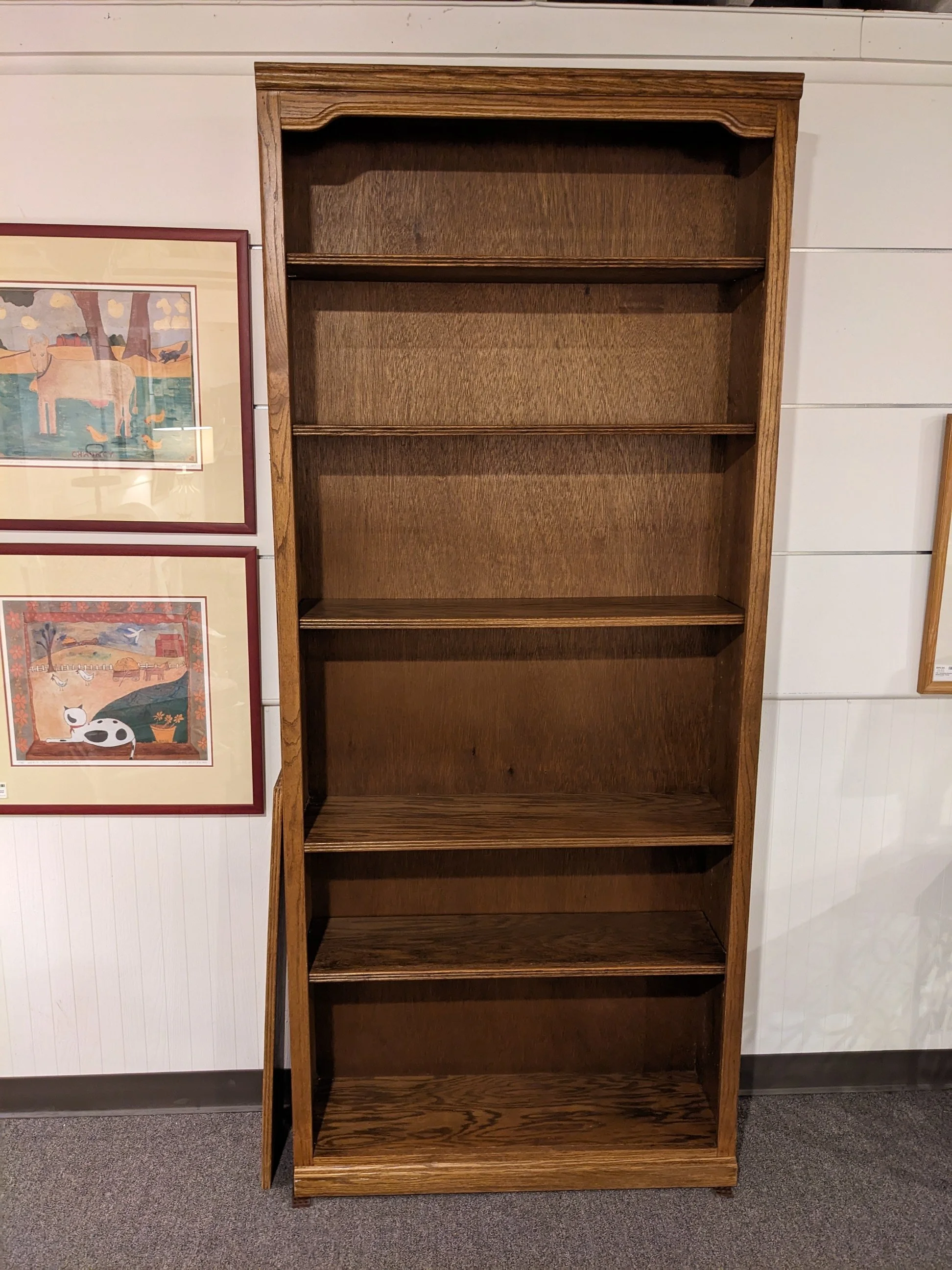 Traditional Oak Bookcase