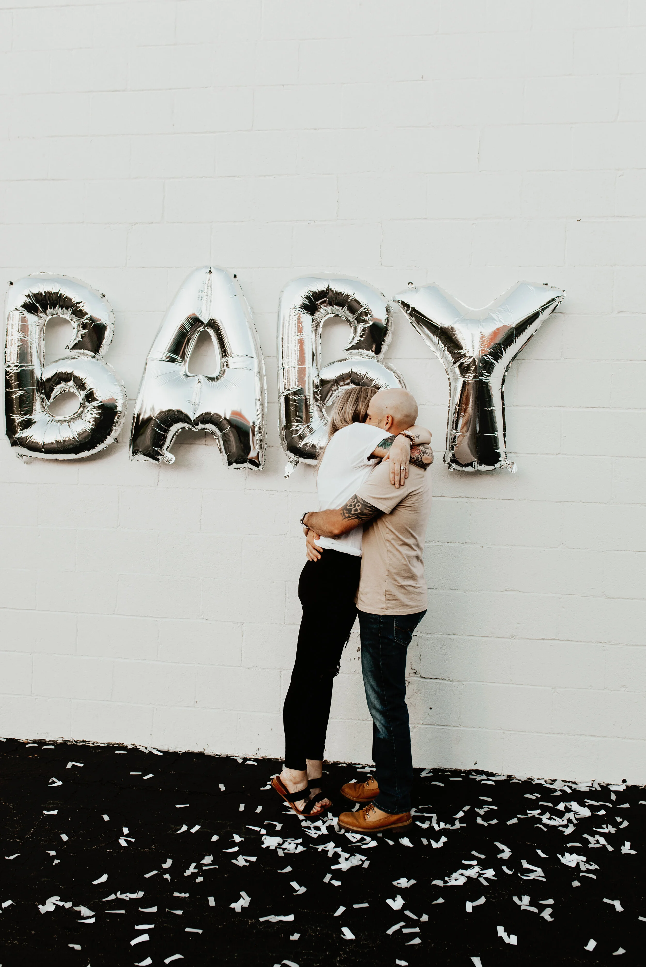Alyssa + Adam a Sweet, Neutral Baby Announcement! | Buffalo, NY. —  Scottiebe Photo