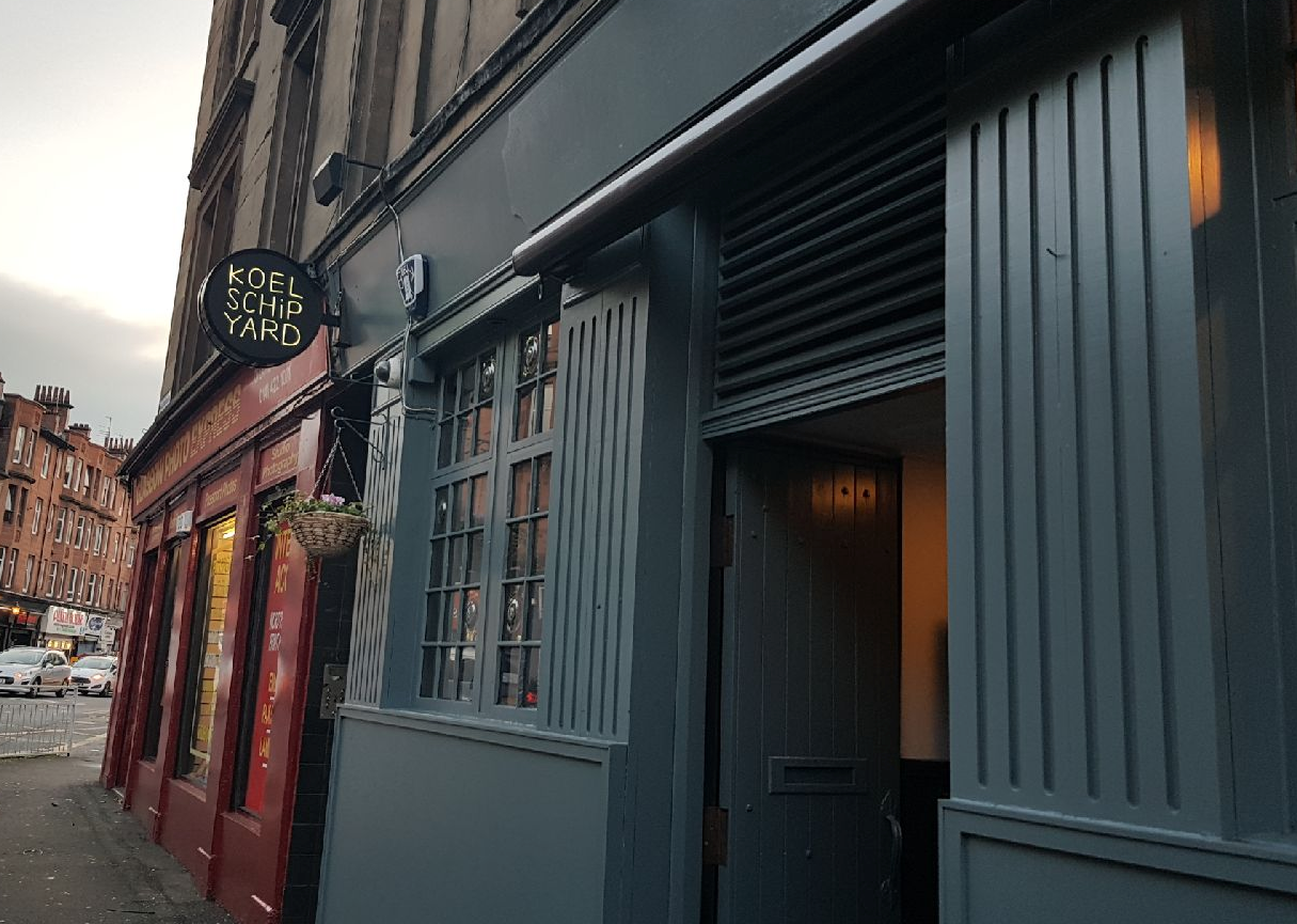 KOELSHIP YARD | GLASGOW https://www.koelschipyard.beer/ New bar in Glasgow's southside from our friends at the Sal Horse. Great selection of keg lines on regular rotation as well as a small cask offering.