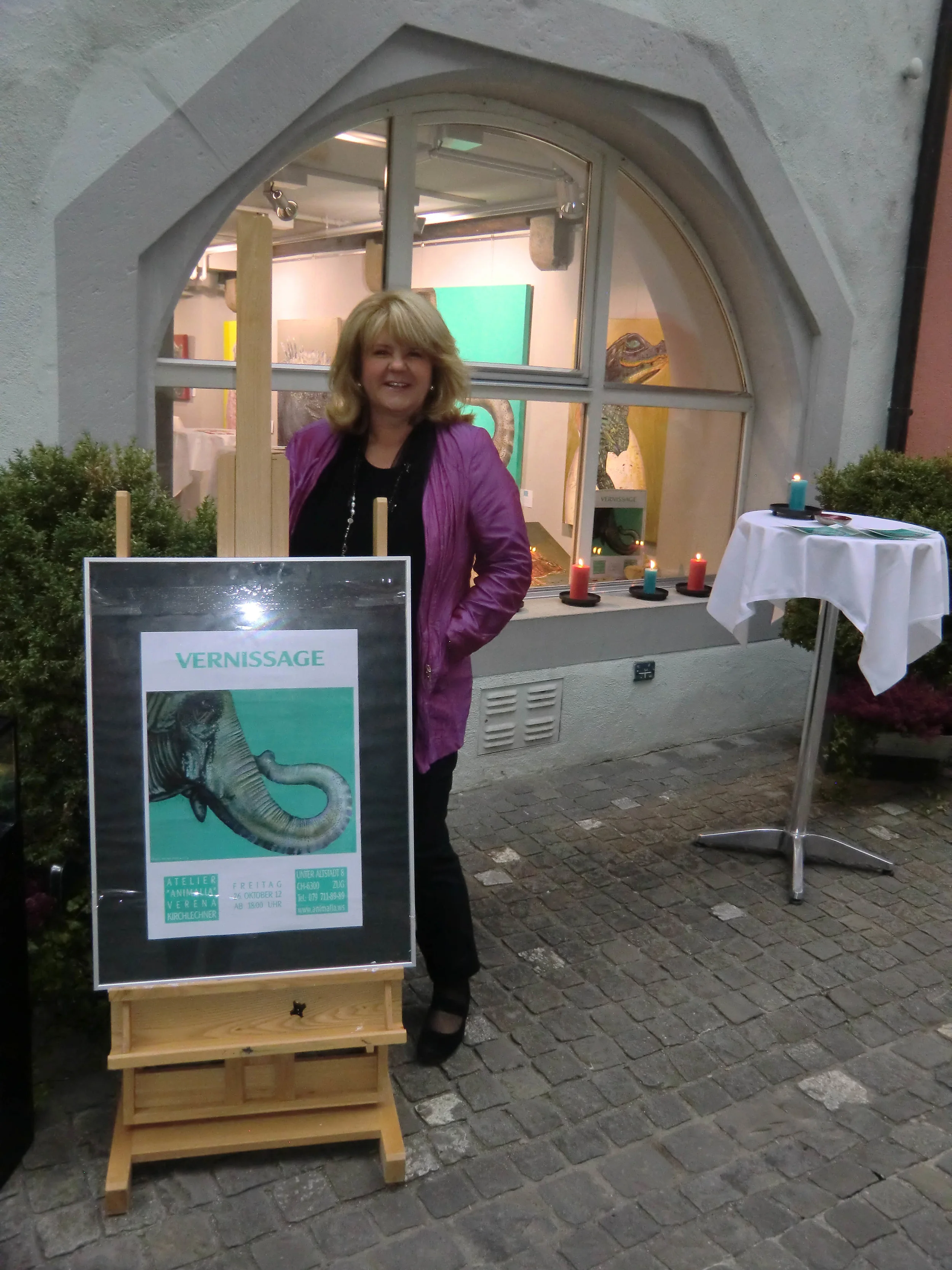  Dies ist mein ATELIER ANIMALIA in der Altstadt von Zug / Schweiz