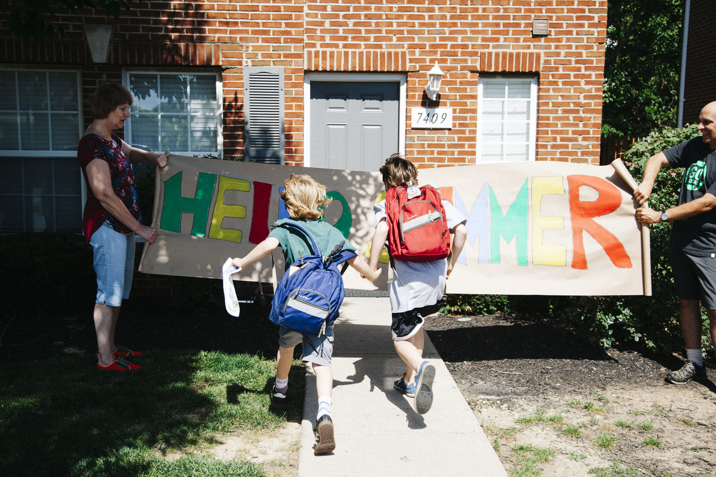 Day 3 - last day of school and our favorite summer tradition