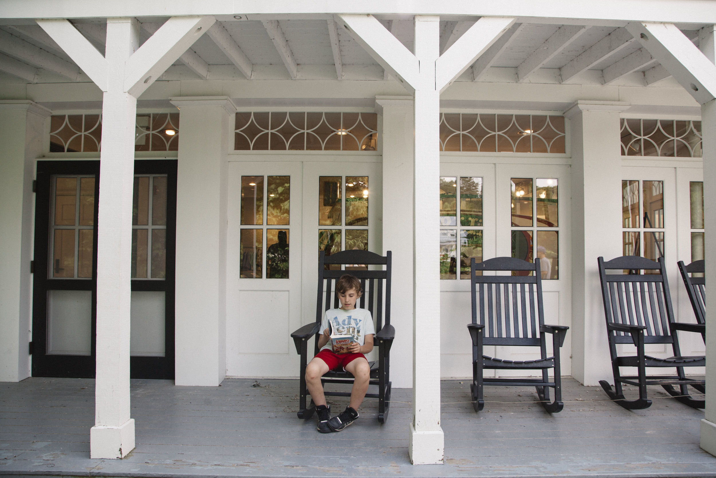 Day 17 - reading at the Cuyahoga Valley National Park