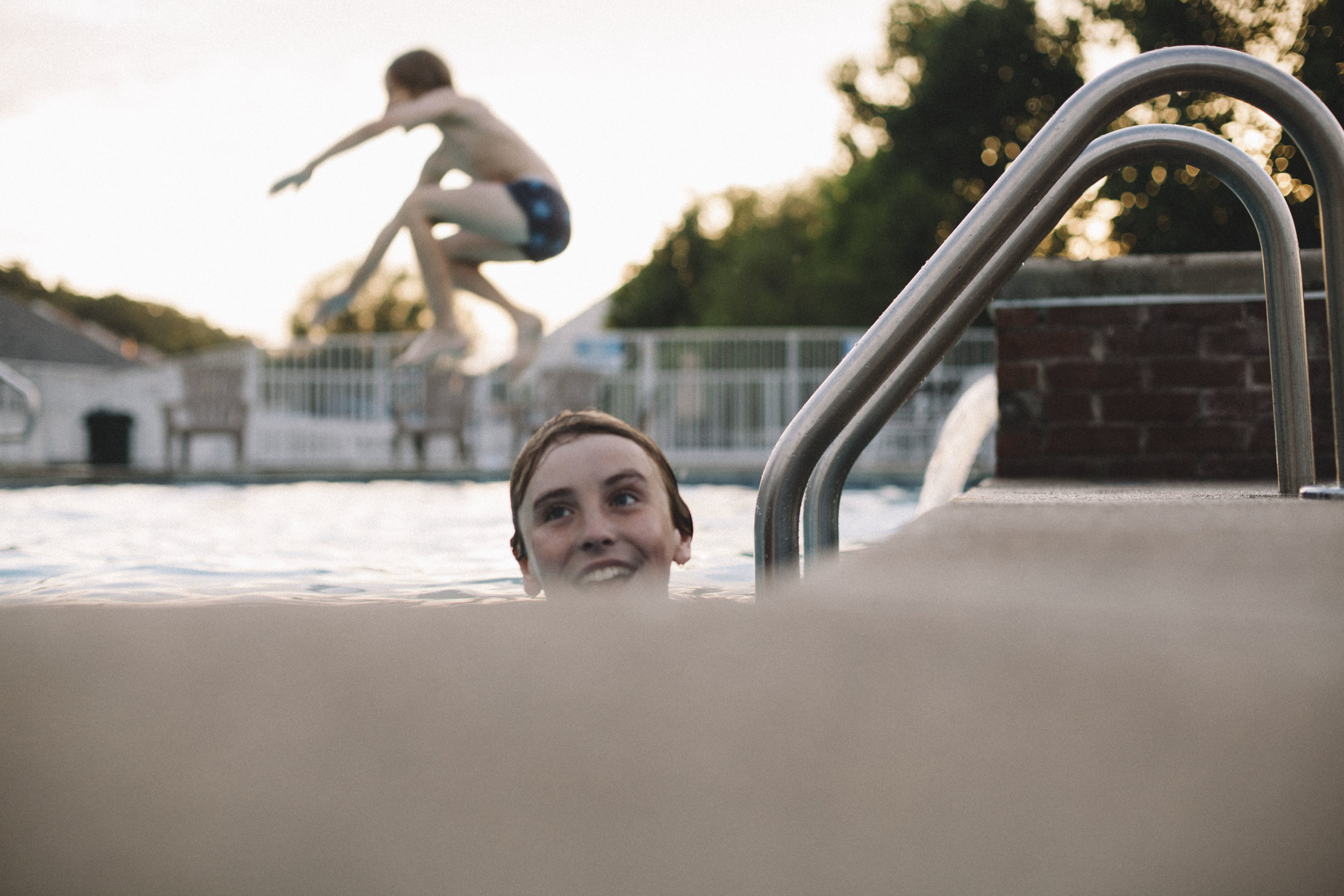 Day 20 - late night swimming means easy bed time