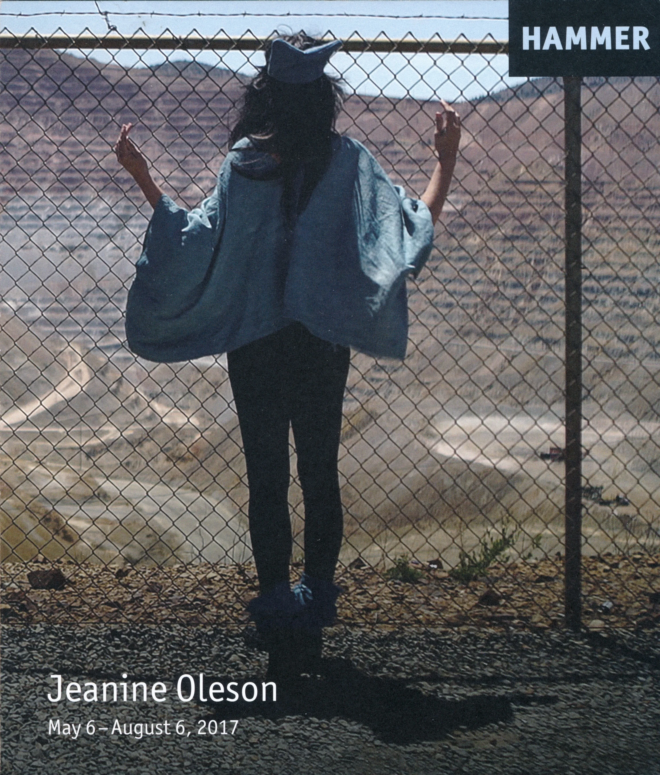 Connie Butler, curatorial essay, “Hammer Project: Jeanine Oleson: Conduct Matters,” exhibition brochure, published by the Hammer Museum, May 2017
