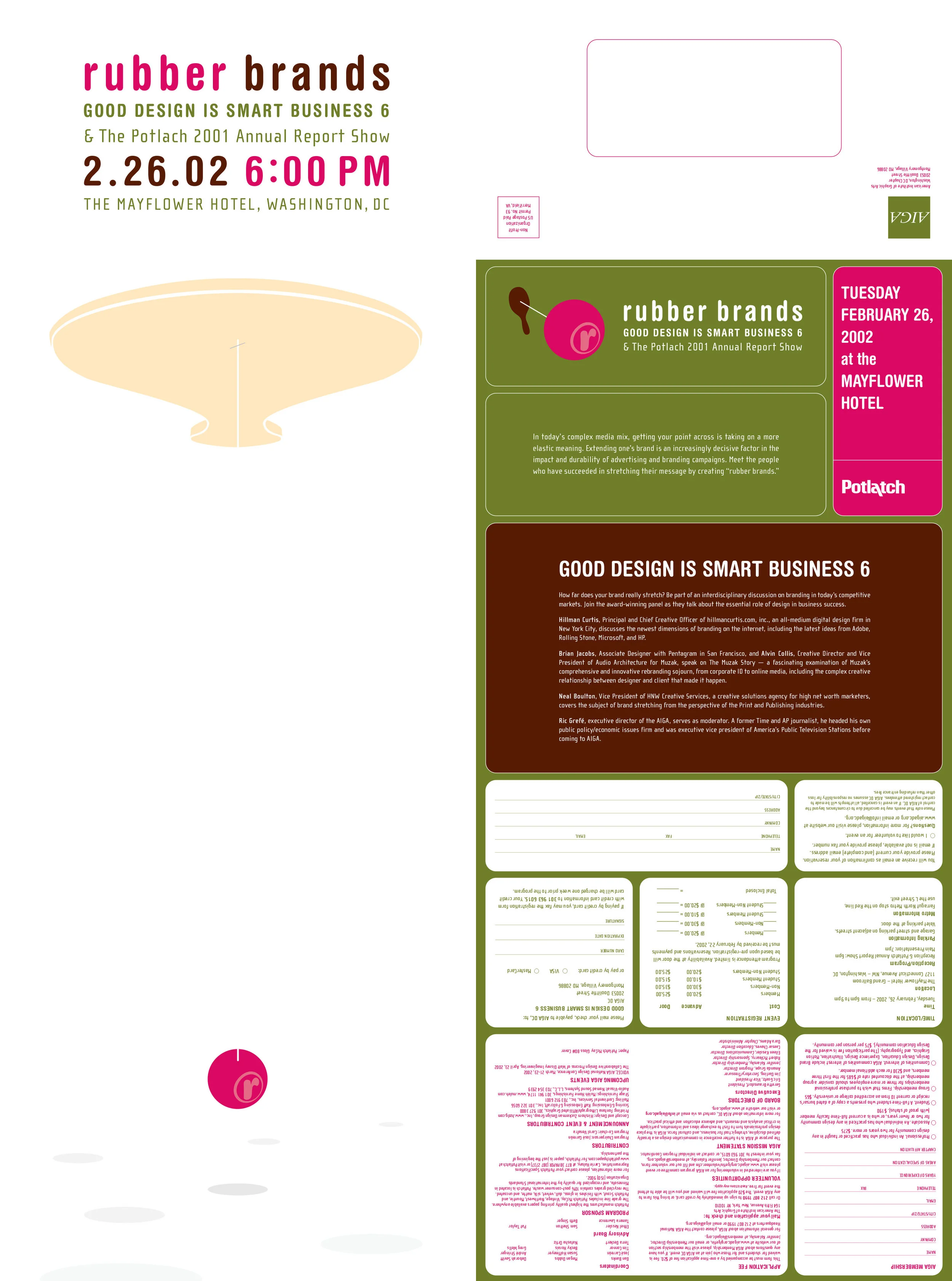 AIGA Event Invitation Poster