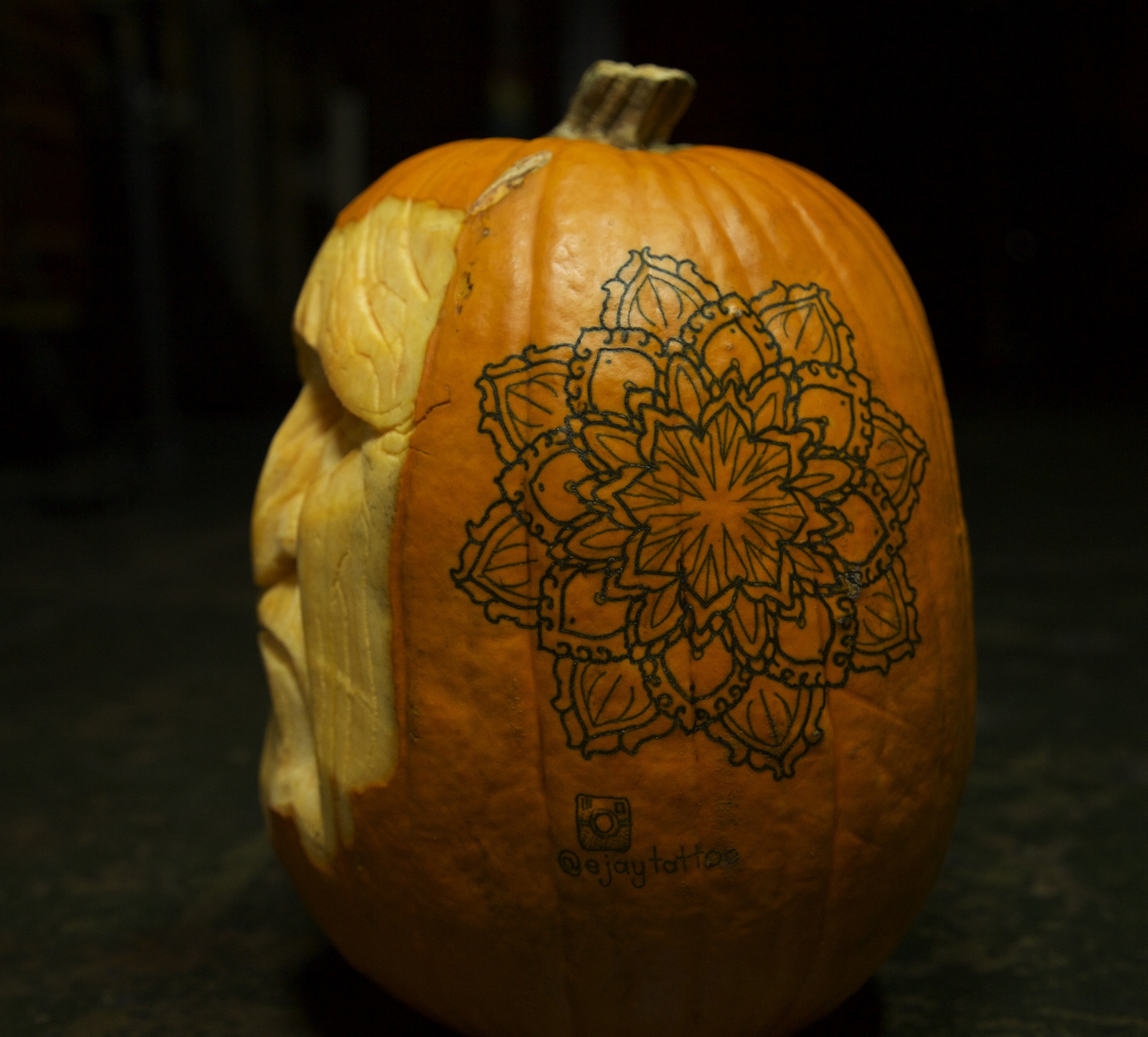 Pumpkin Carving 2 enrique bernal ejay tattoo.jpg