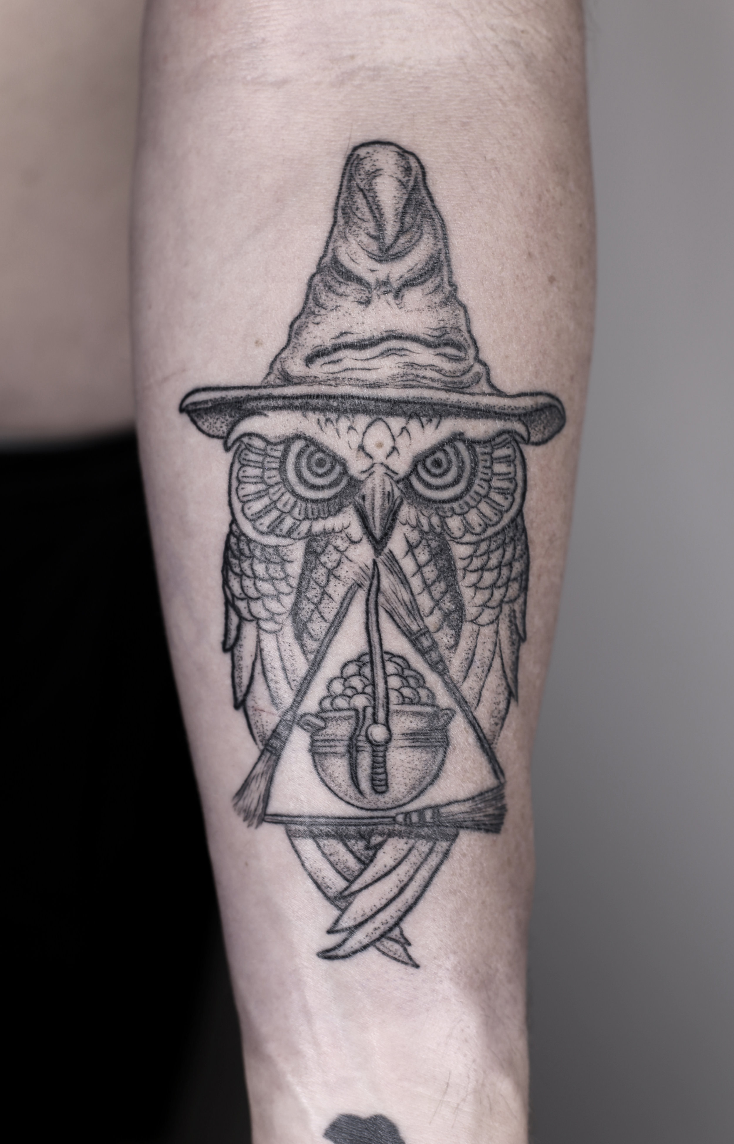 harry potter tattoo