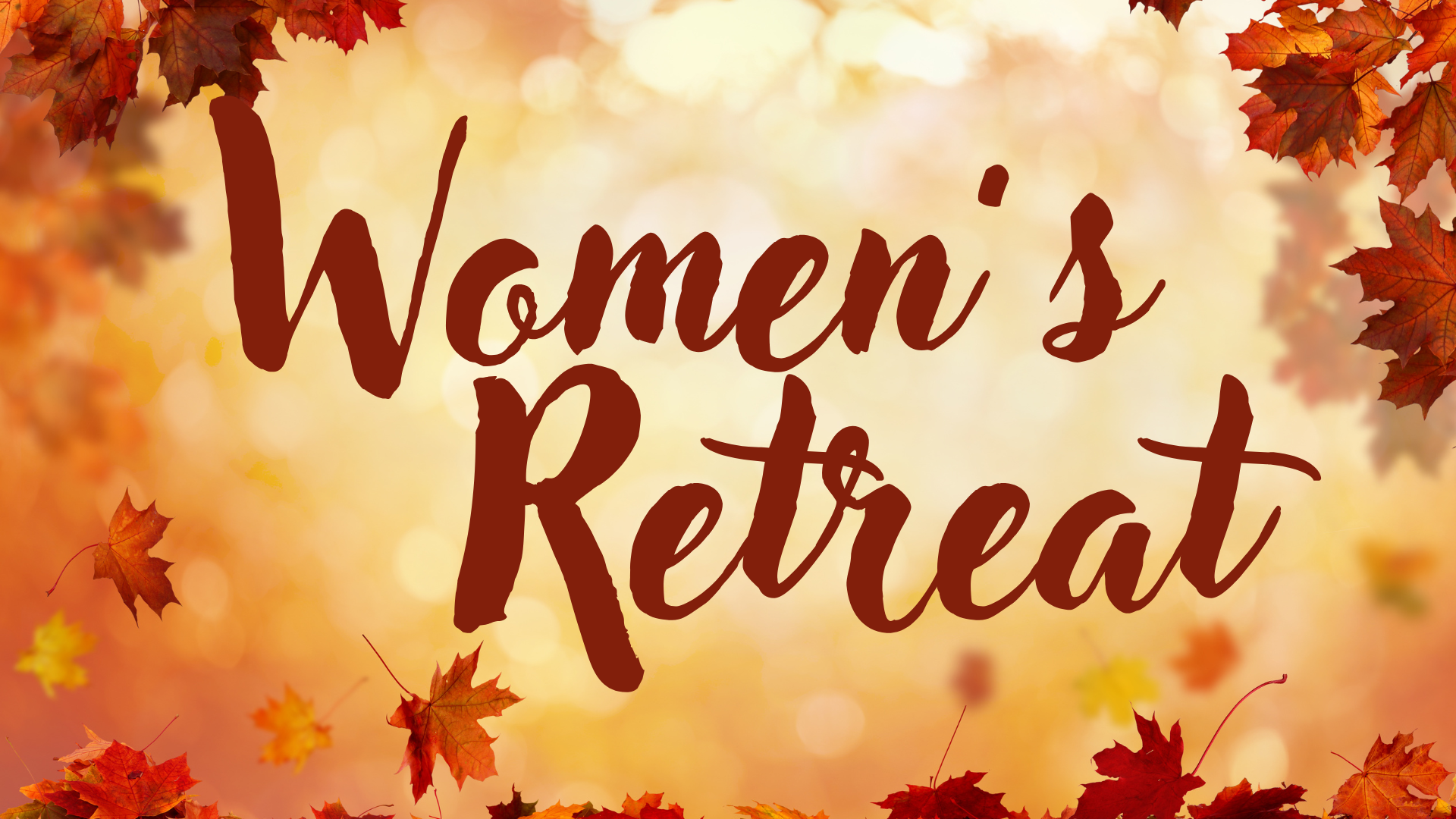 Women's Retreat Fall 2026