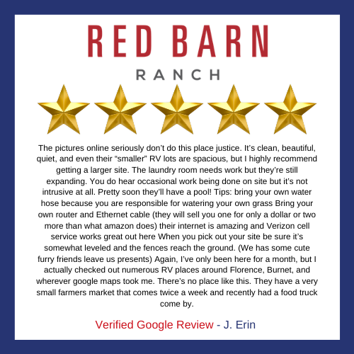 Red Barn Ranch RV Park | 5 Star Review | Erin.png
