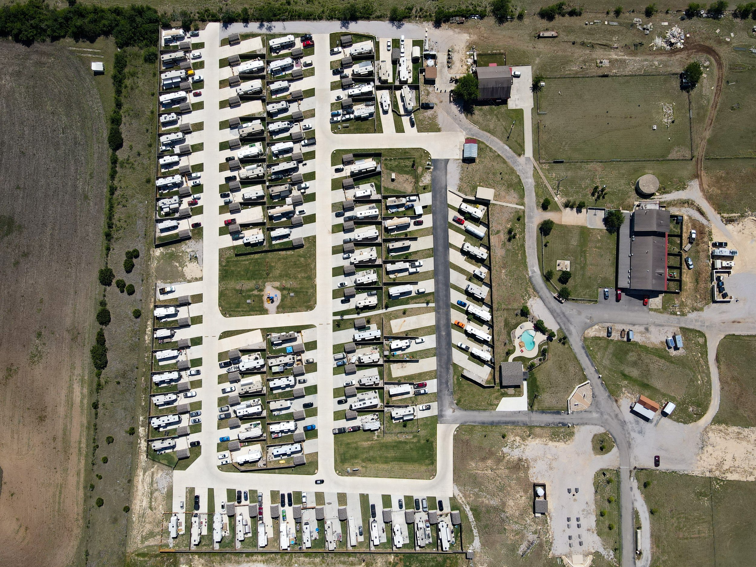 Red Barn Ranch RV Park & Apartments in Florence, Texas