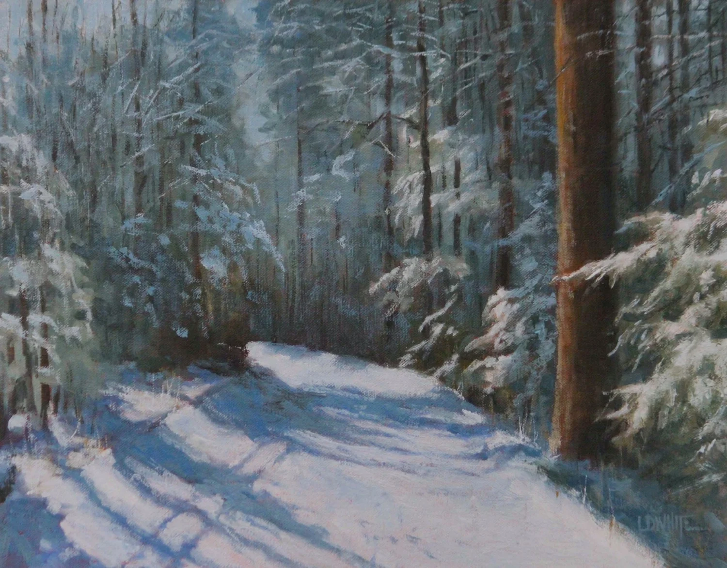 Snowshoe Trail II, Lori White