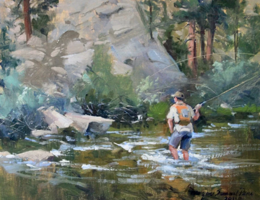 Fly Fishing The Big T, Morgan Samuel Price