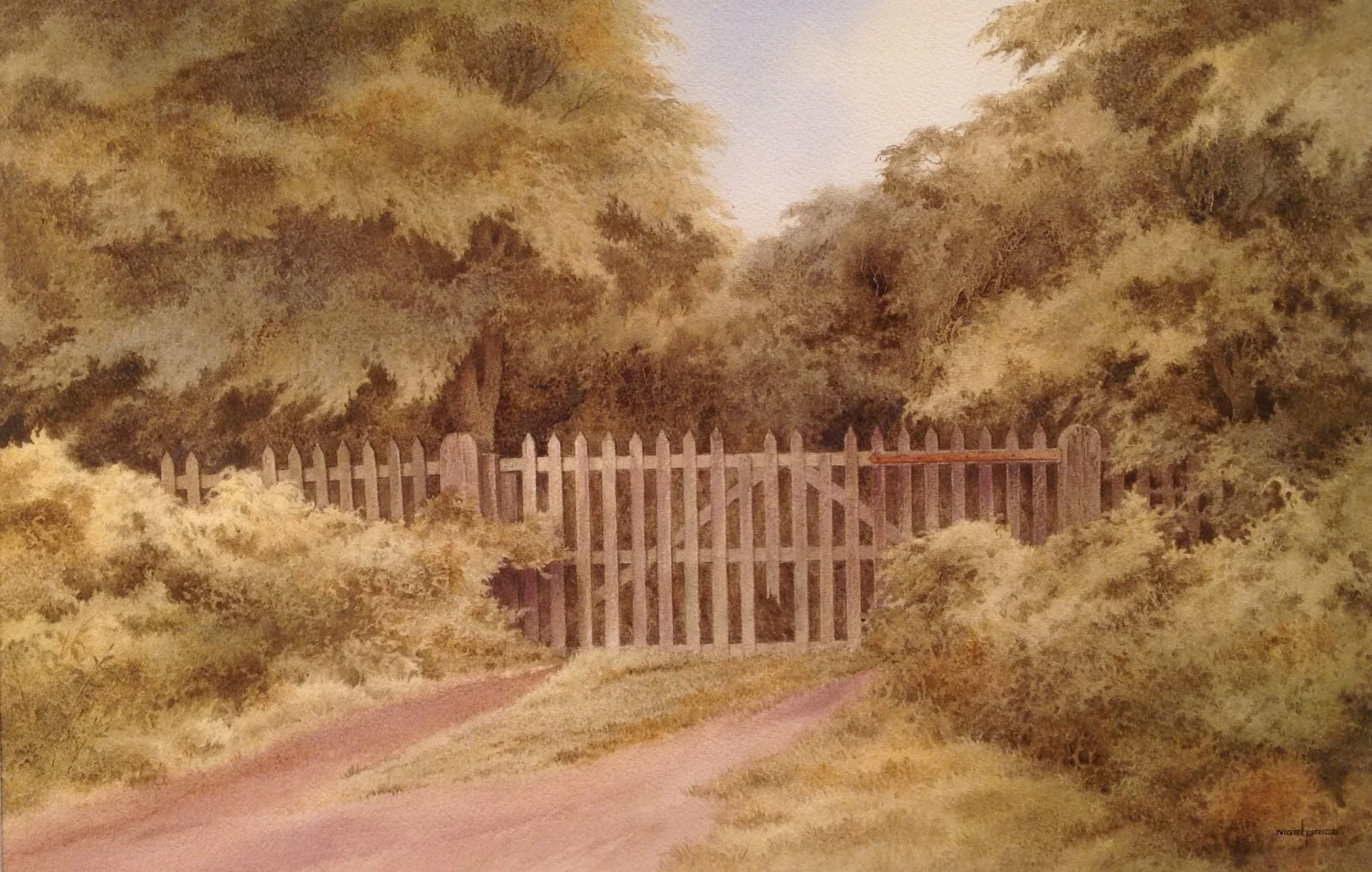 Wooded Fence, Nigel Price
