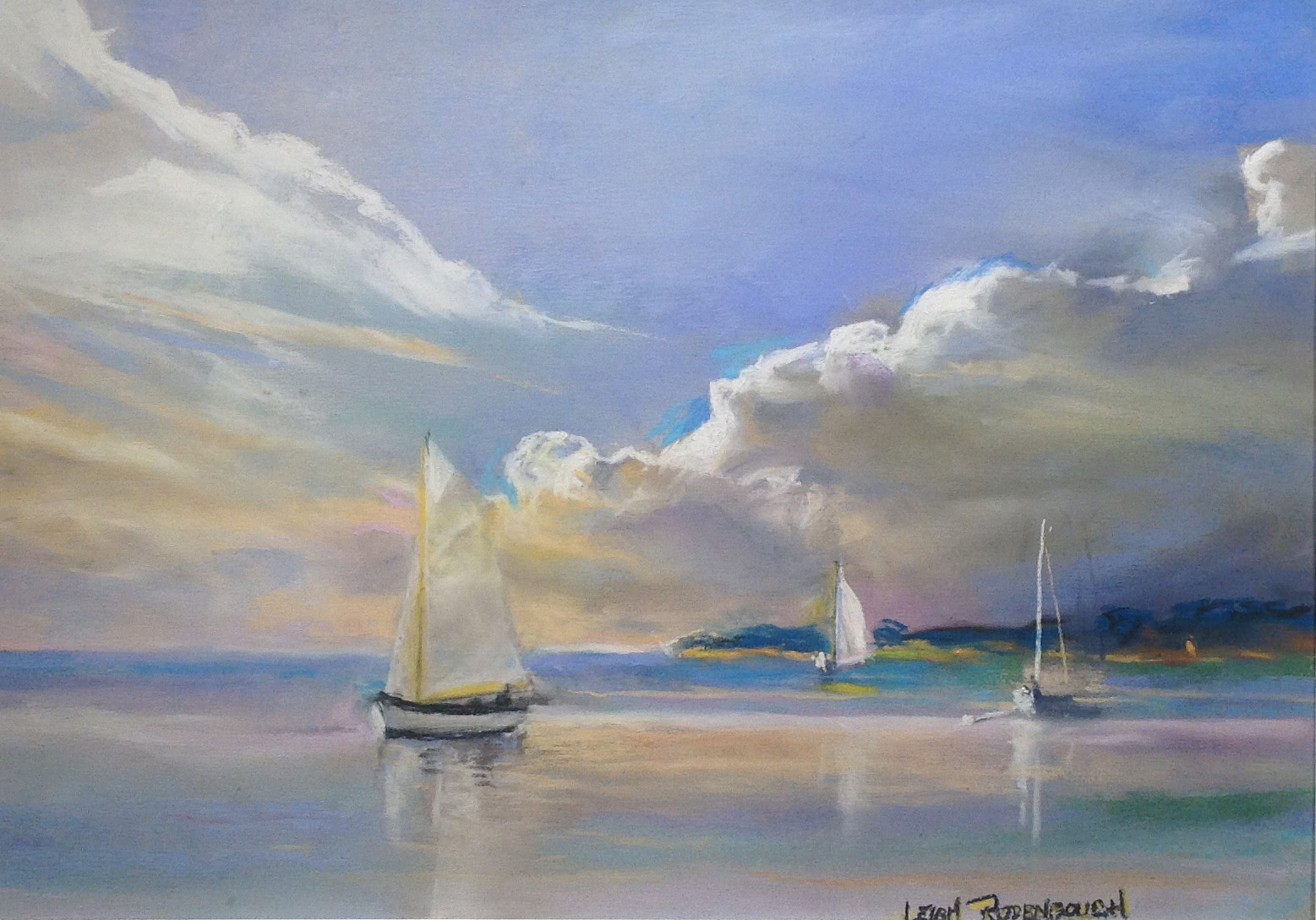 "Sailing the Outerbanks" by Leigh Rodenbough