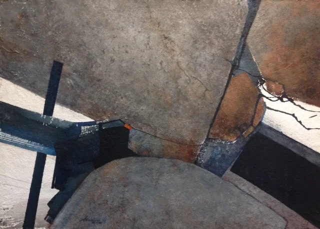 Wrapped Rocks 5, Pat Dews