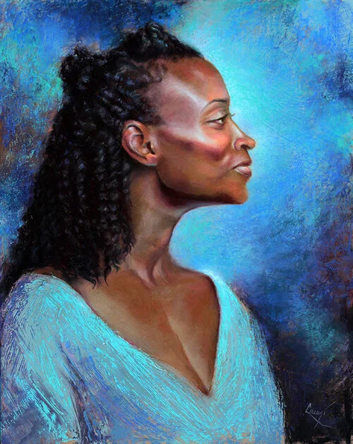 “Turquoise Robe” by Luana Laconi Winner