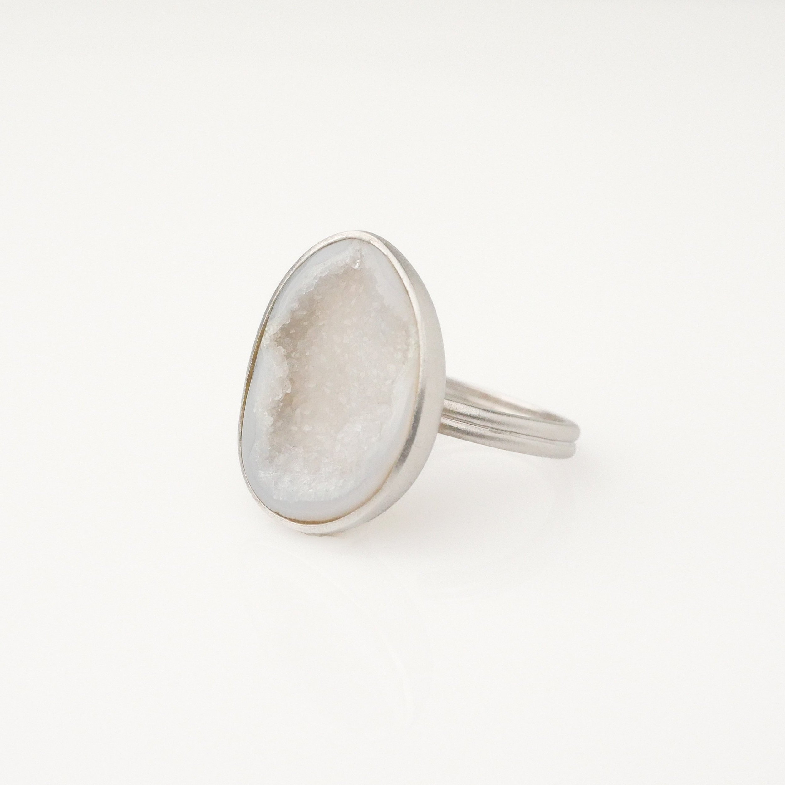  QUARTZITE RING - R0749  NATURAL QUARTZITE 11.73 CARAT  STERLING SILVER  $525.00 