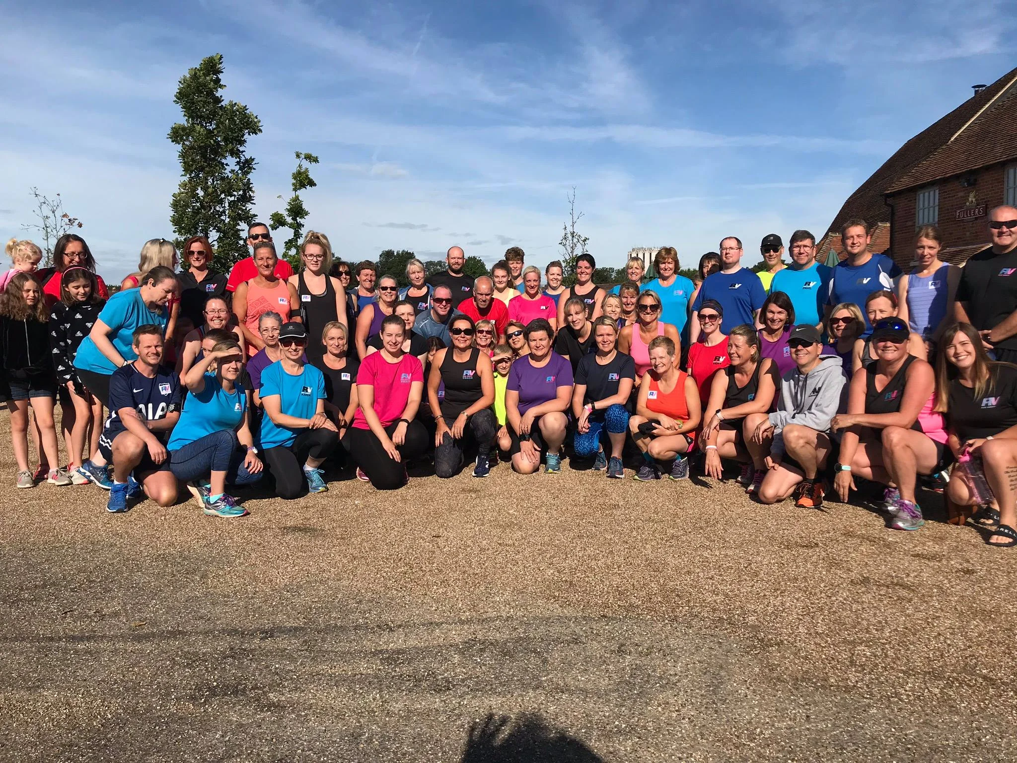 Jenni at her RunVerity graduation parkrun on August 11th 2018