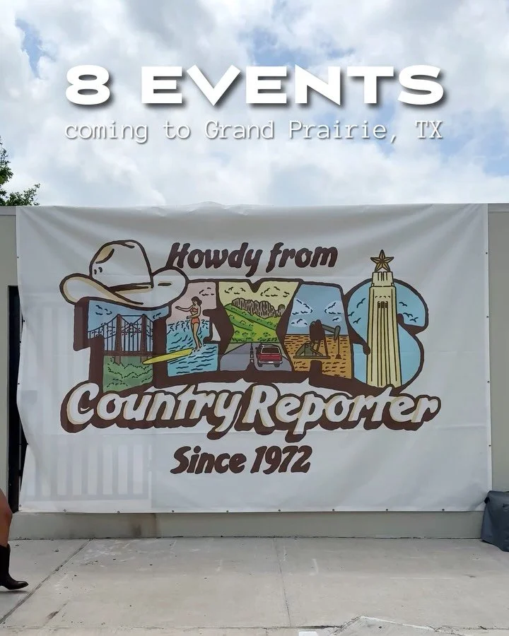 ✨8 EVENTS COMING TO GRAND PRAIRIE, TX‼️

DINO FEST | MARCH 21
📍Epic Central

TEXAS COUNTRY REPORTER FEST | MARCH 28
📍Downtown Grand Prairie, TX

SPRING BREAK AT EPIC WATERS | UNTIL MARCH 23
📍Epic Central

FARMERS MARKET REOPENING | APRIL 4
📍Downt