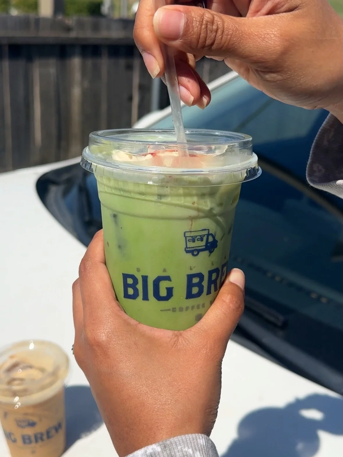 ‼️ New coffee van in North GP‼️

@big_brew_coffee is fairly new to Grand Prairie, we stopped by and tried their strawberry matcha, horchata latte and mocha latte. It was so good we went back twice in one weekend 😅 there ceremonial matcha and homemad