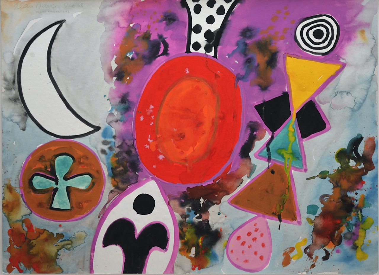 Alan Davie - Moon Maiden Contact http://www.moderncontemporaryart.co.uk/ for enquires