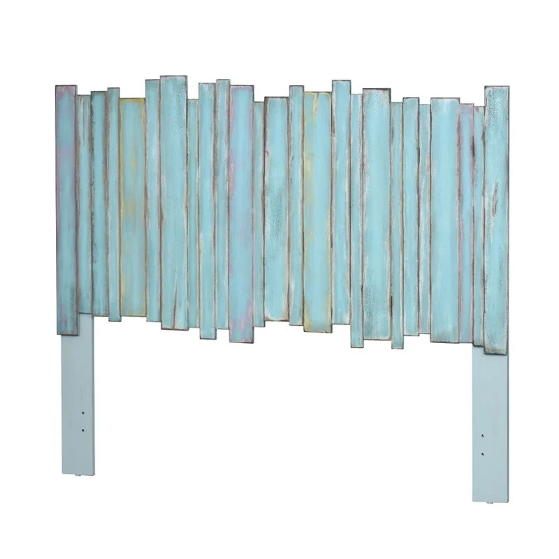 MULTICOLOR PICKET FENCE HEADBOARD ONLY AVAILABE IN TWIN, QUEEN & KING