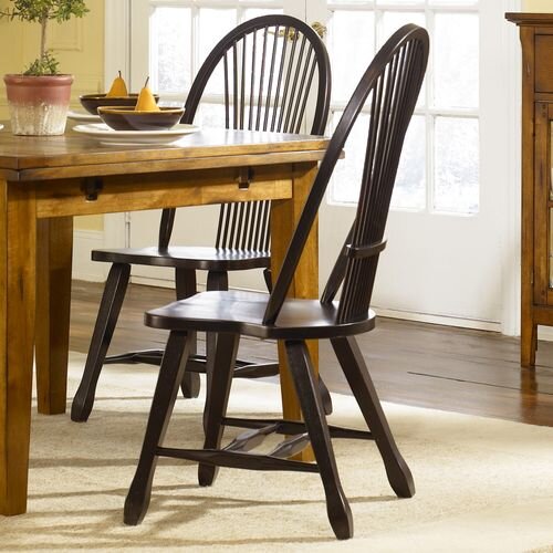 Treasures Collection Sheaf Back Side Chair