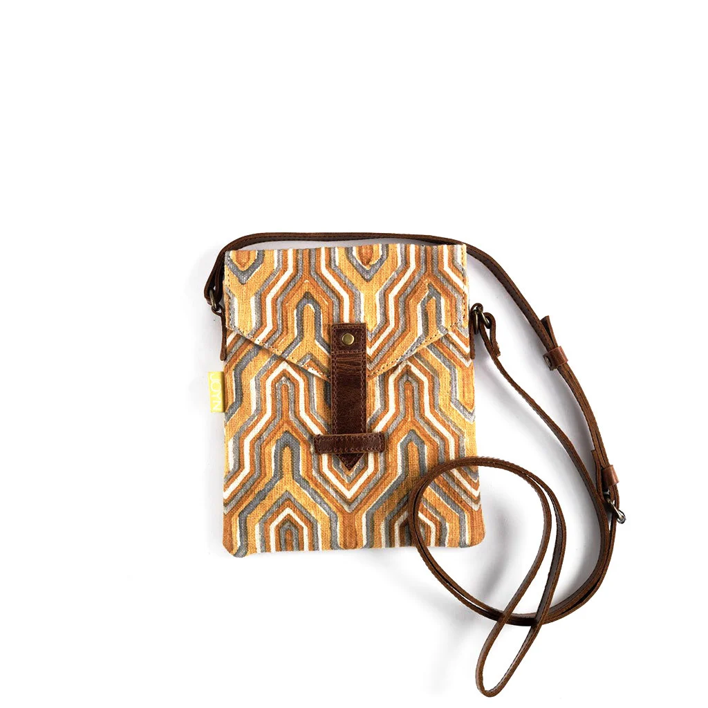 Envelope Crossbody Bag Art Deco